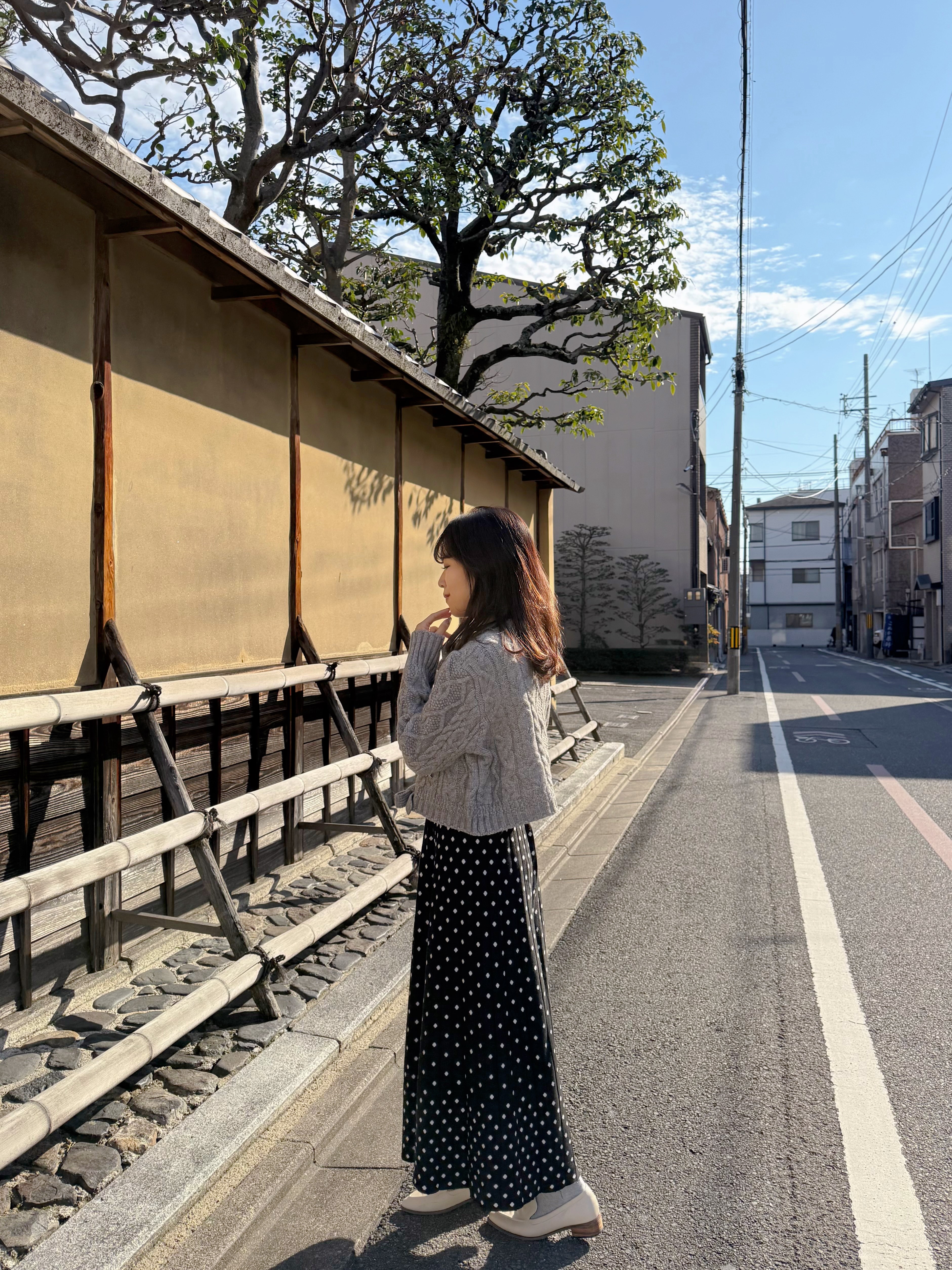 蝴蝶結羅紋短款冷外套