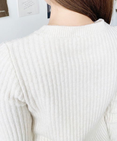 吊帶針織背心 + 長袖上衣