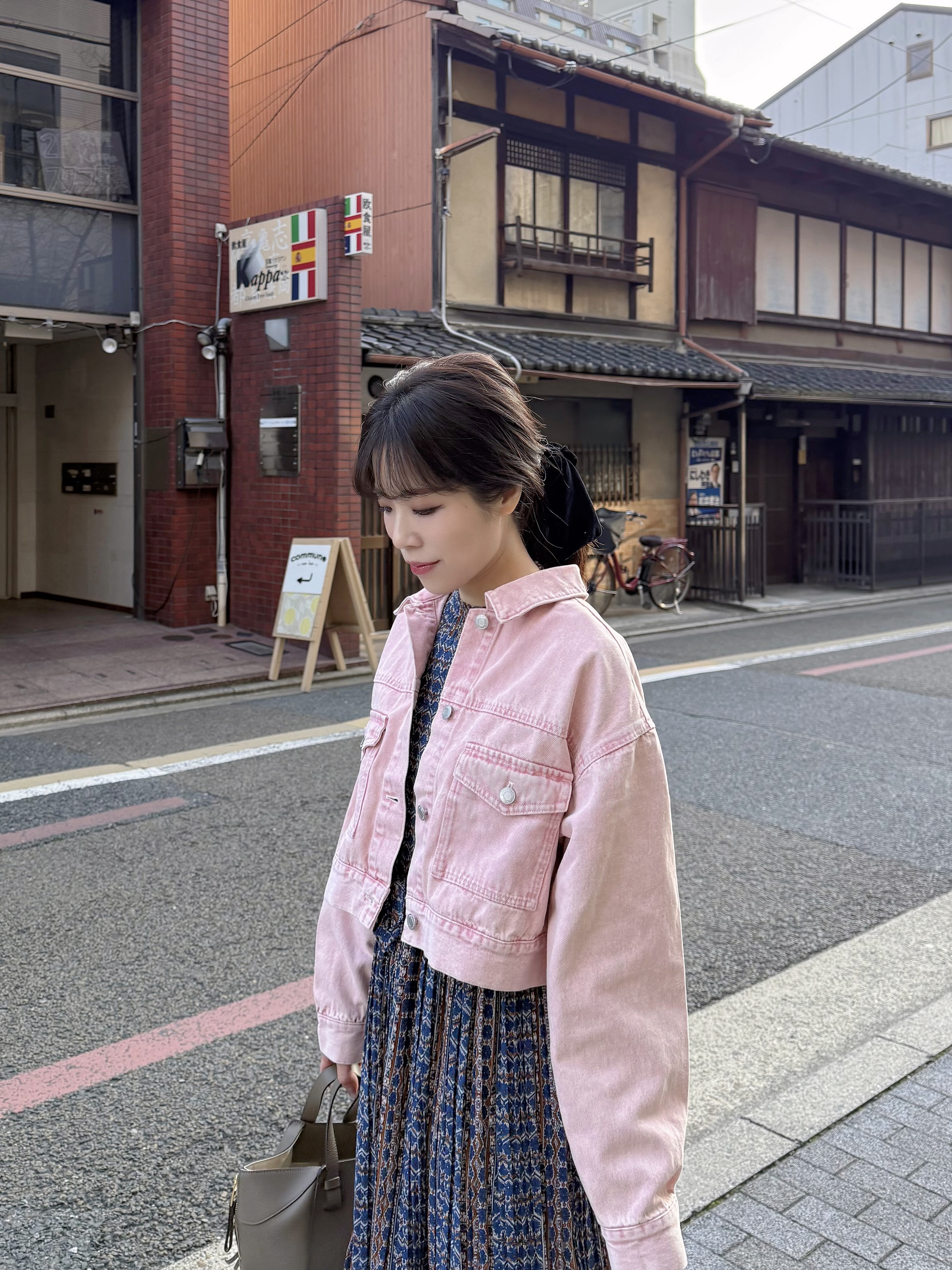 2色•淡色系小寬鬆牛仔外套