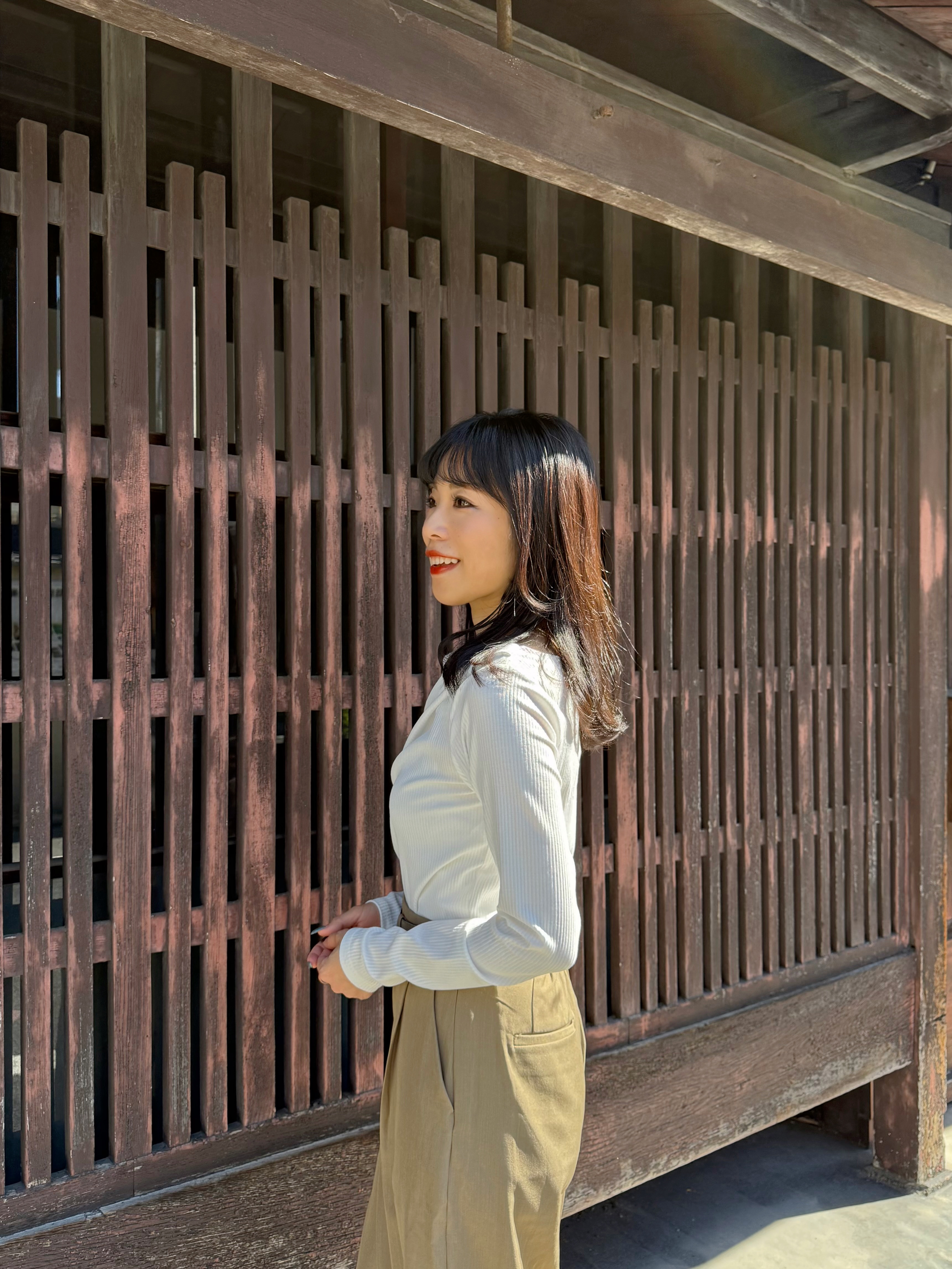 5色•不規則領長袖上衣