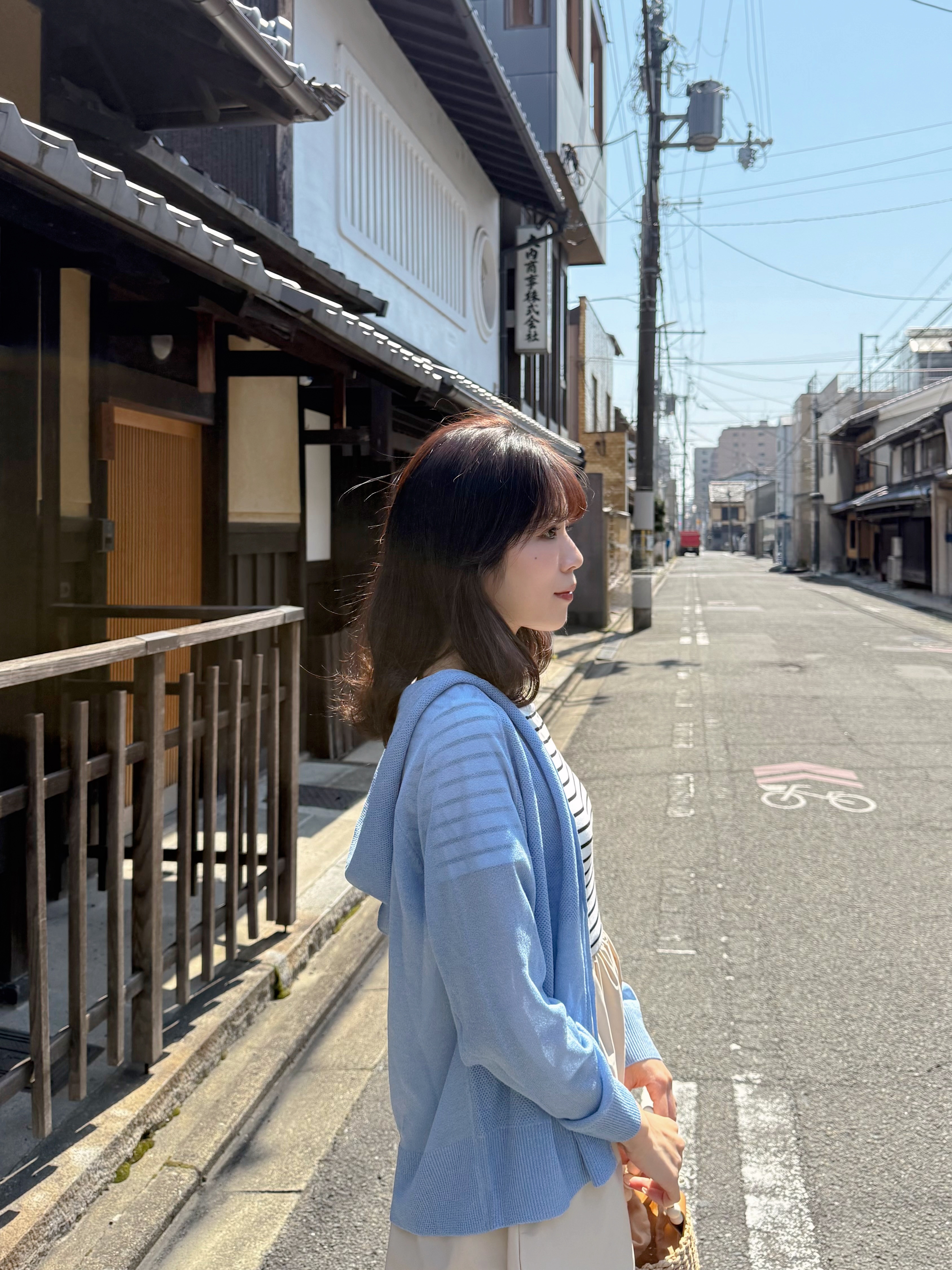 2色•連帽薄款拉鍊針織外套