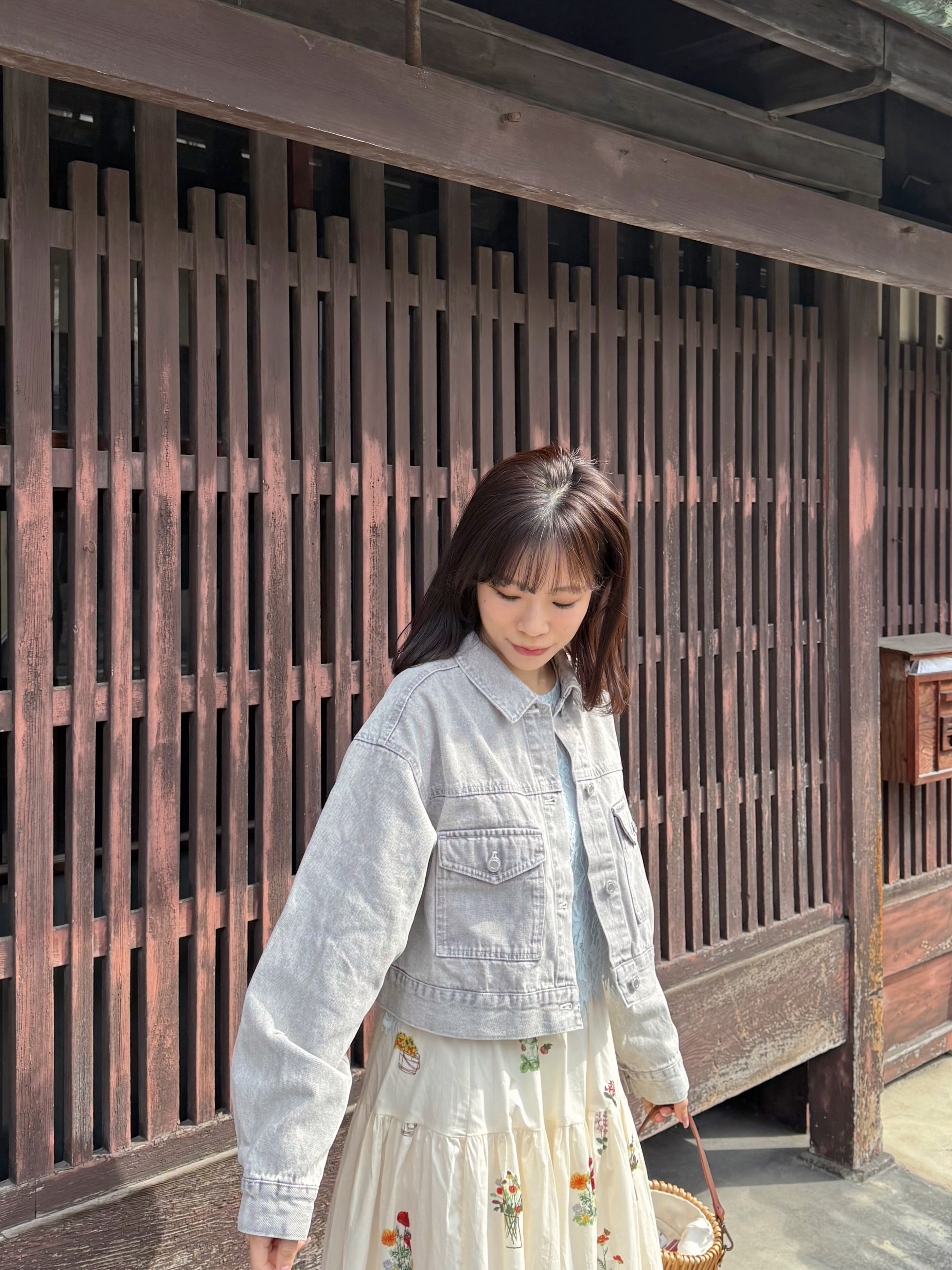 2色•淡色系小寬鬆牛仔外套