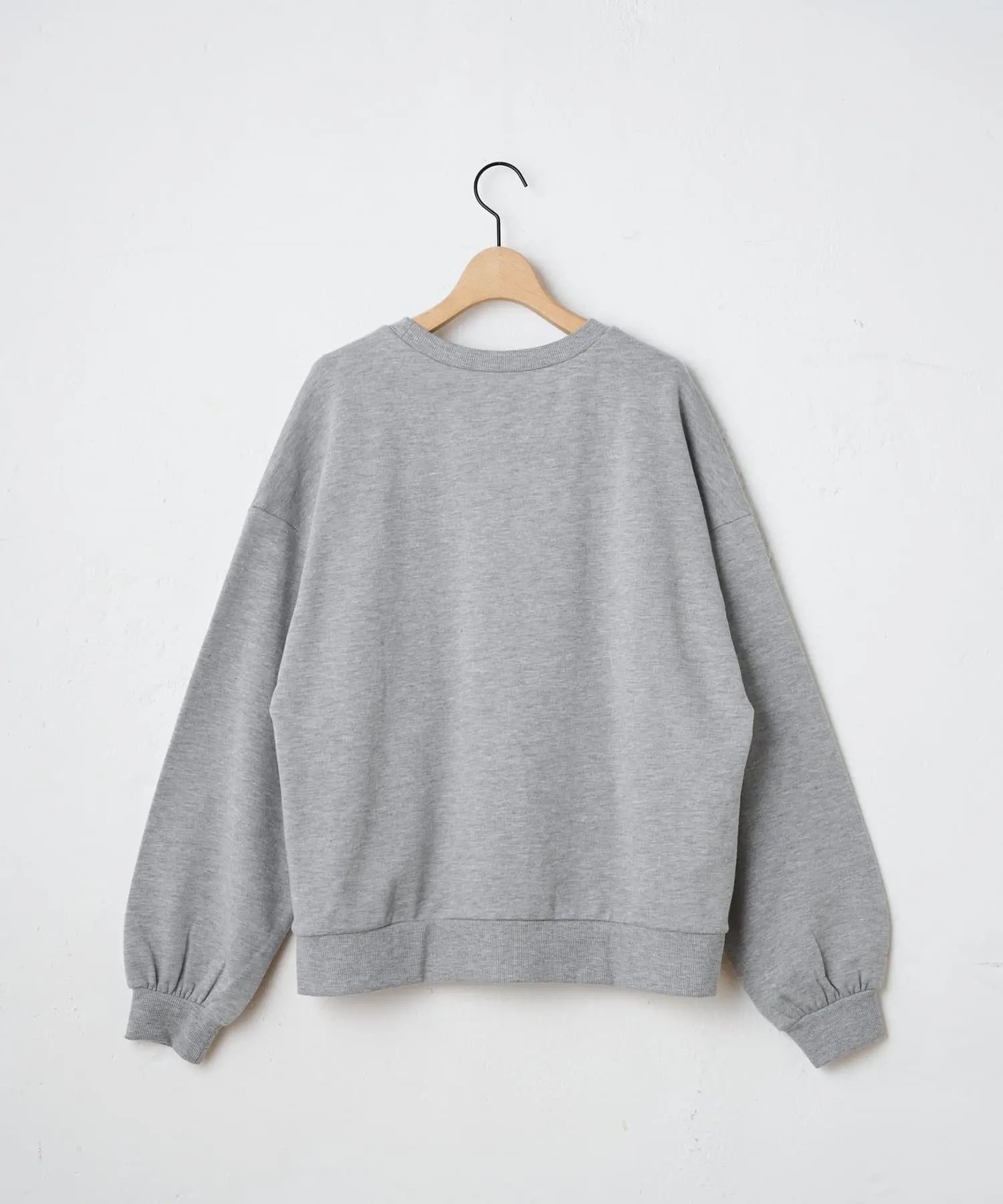 3色•Size M•蕾絲拼接圓領衛衣