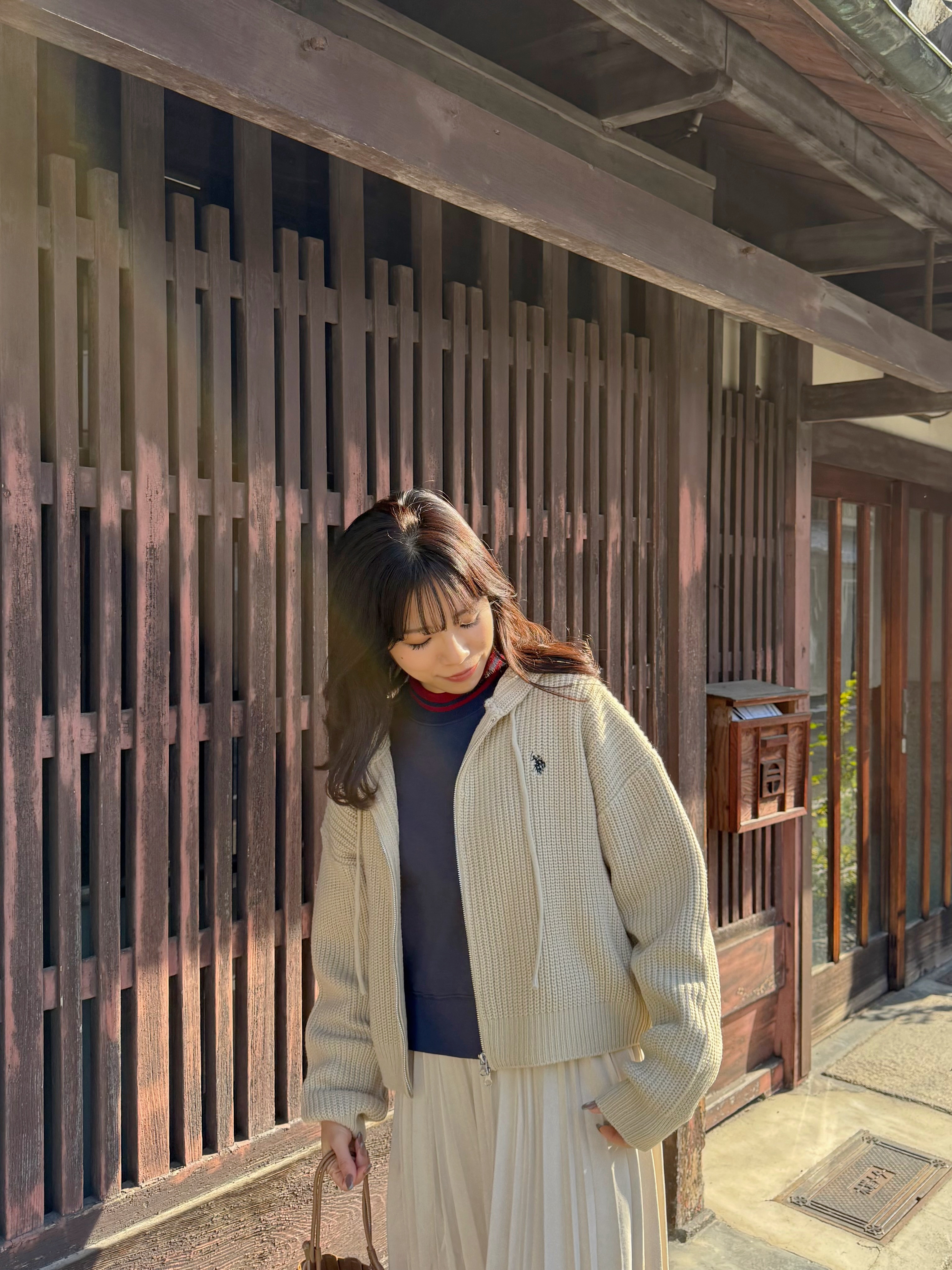 3色•Polo刺繡logo連帽拉鍊冷外套