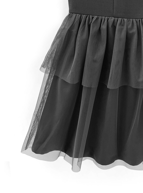 紗紗背心娃娃外套