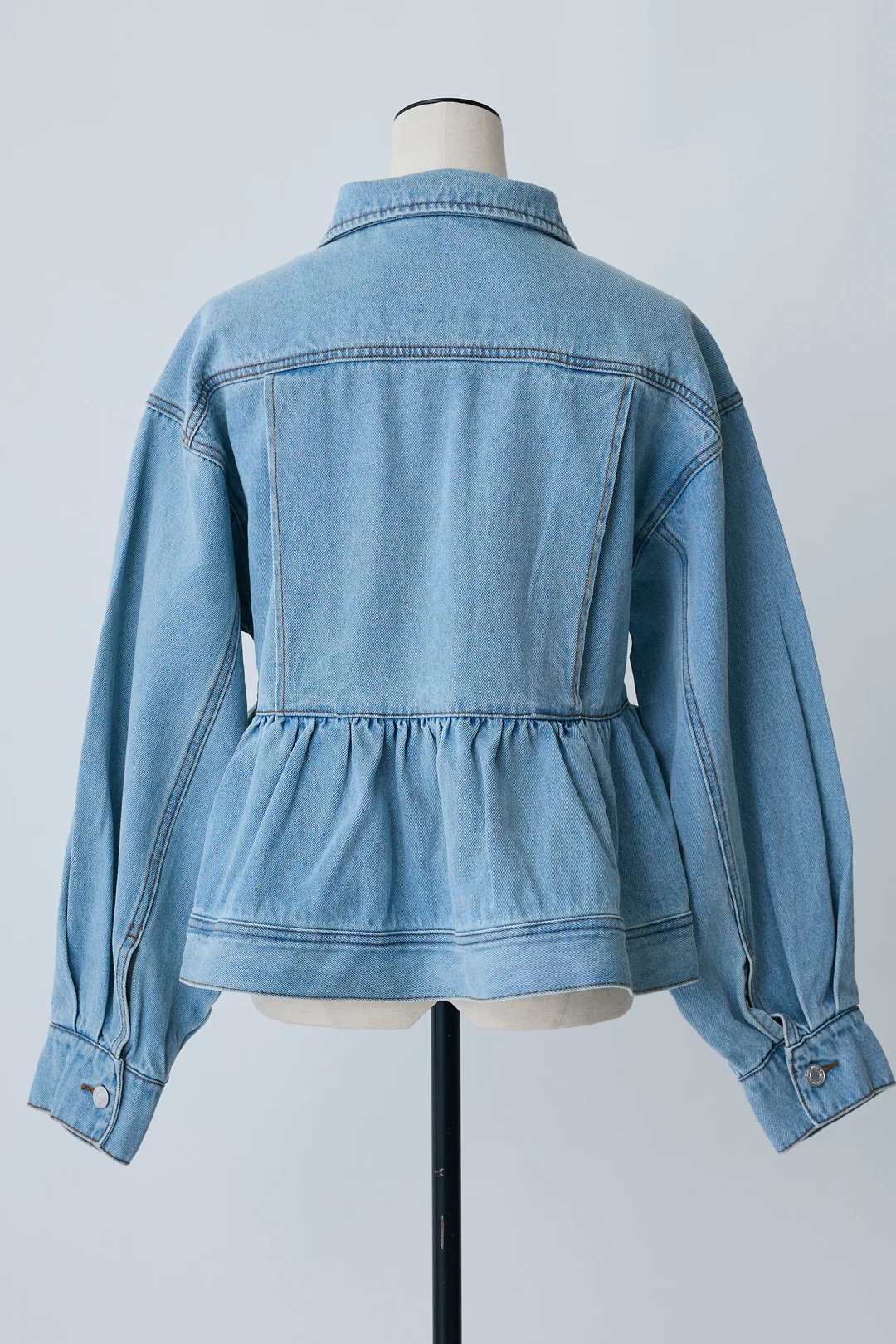 2色•傘尾牛仔外套