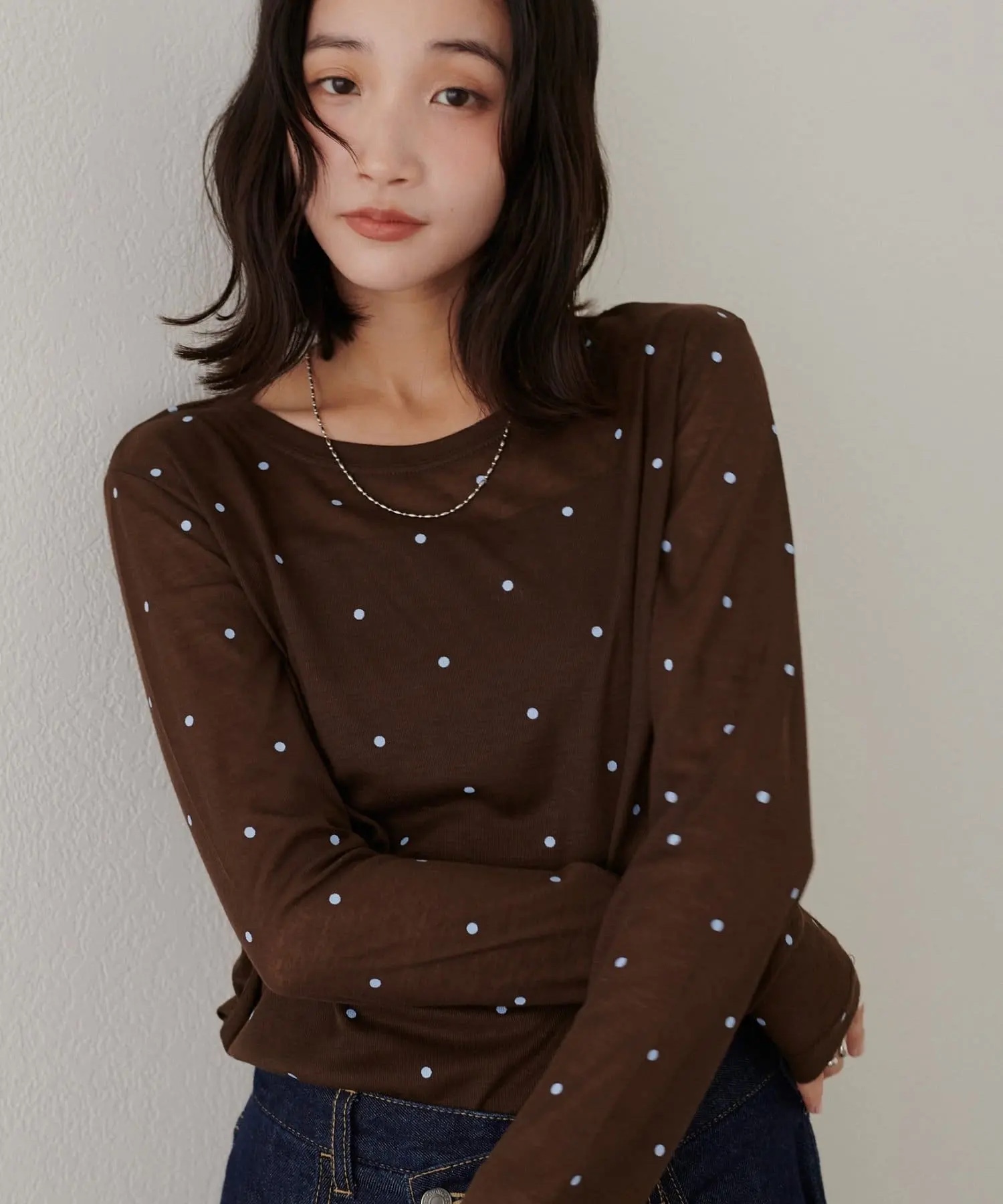 4色•Size M•蕾絲拼接圓領衛衣