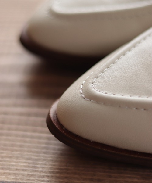 3cm木鞋跟尖頭鞋