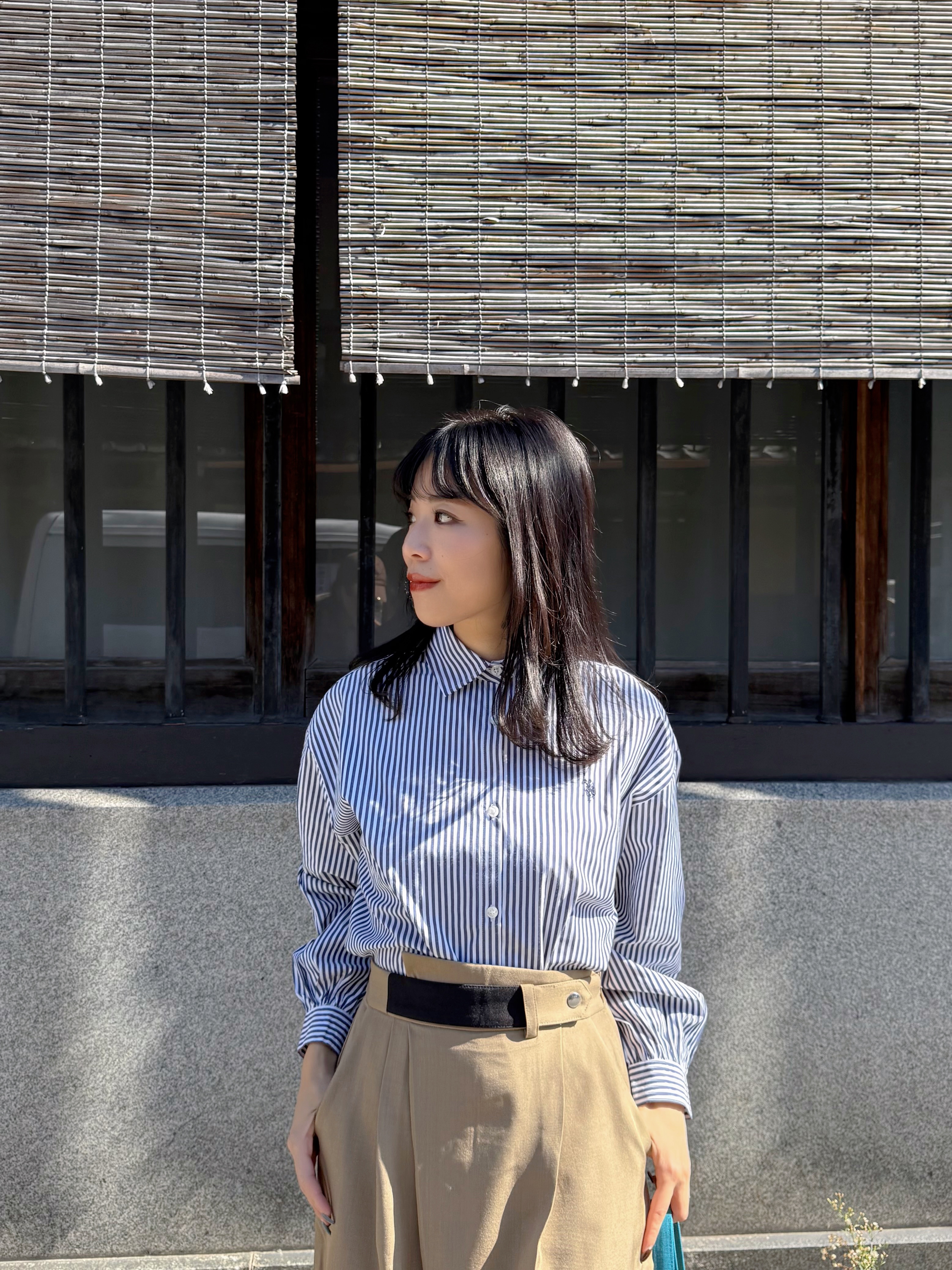 3色•Polo刺繡logo長款恤衫