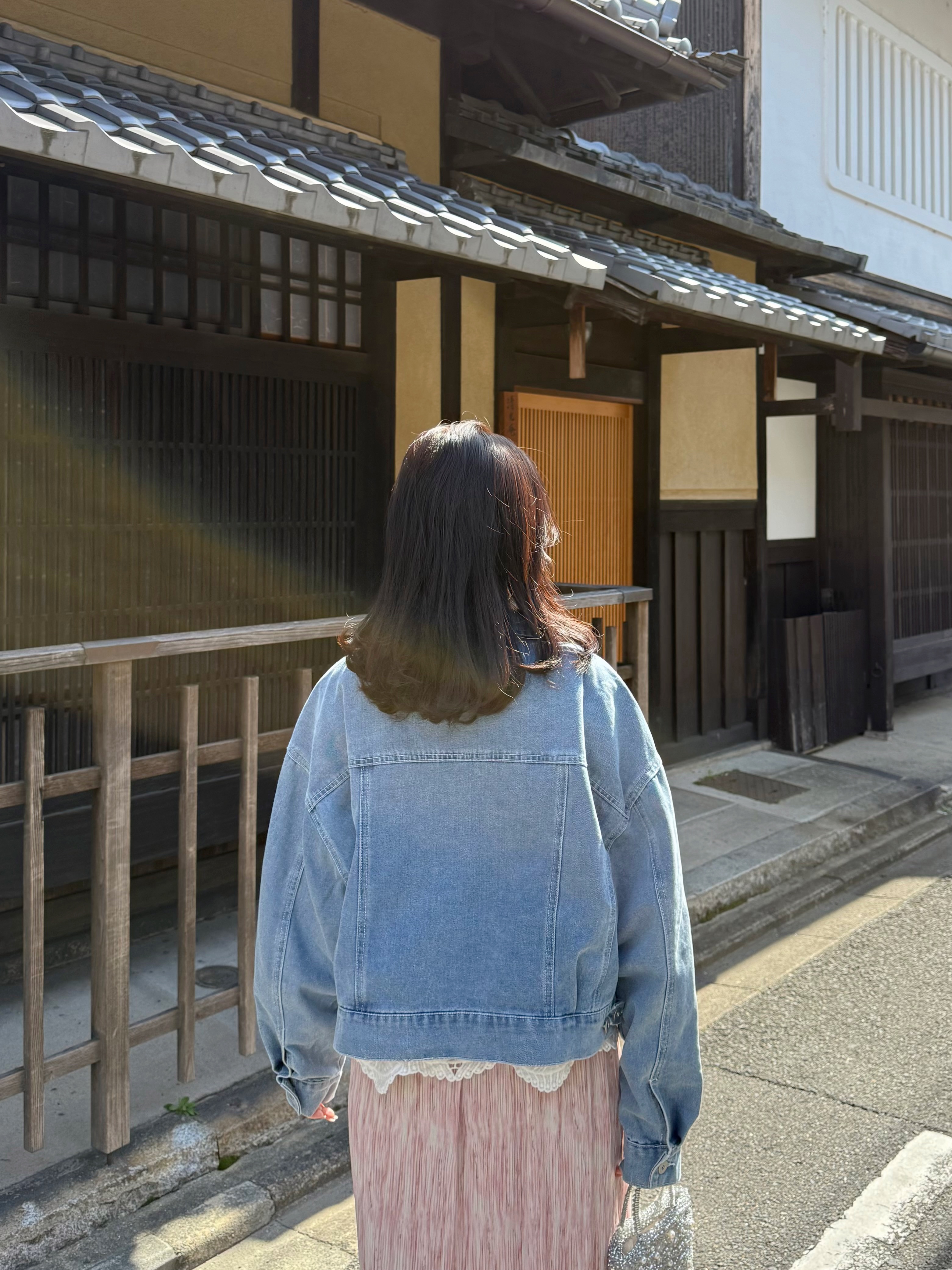 3色•蝴蝶結牛仔外套