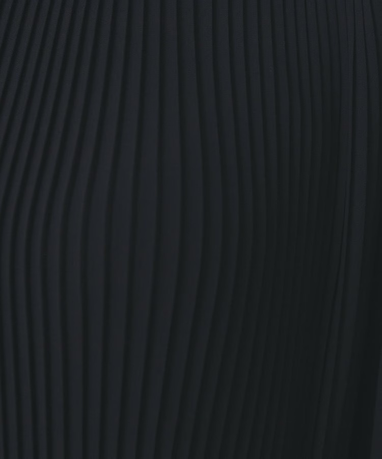 3色•百褶腰帶雪紡連身裙