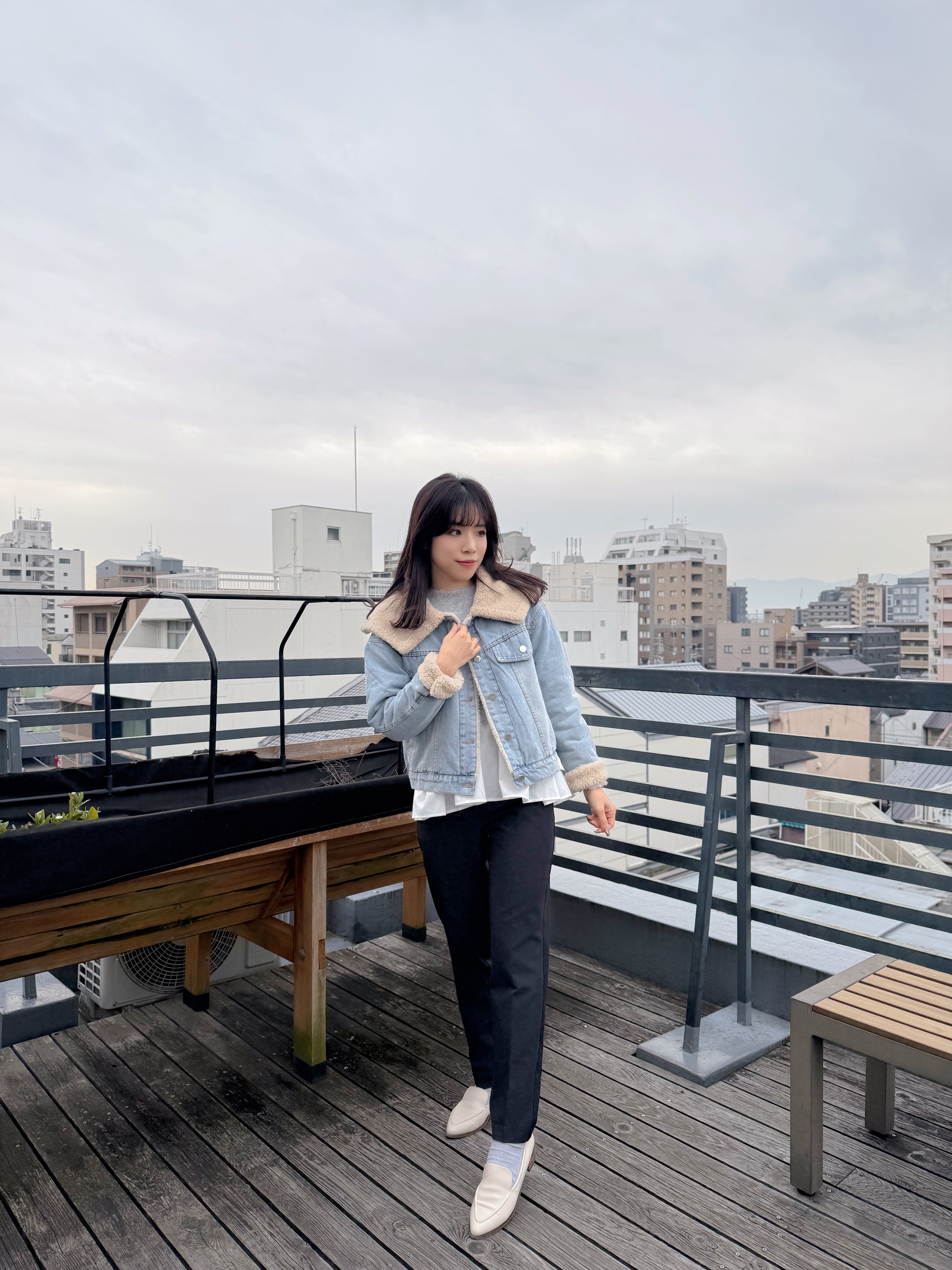 5色•修腳美腿裏毛長褲