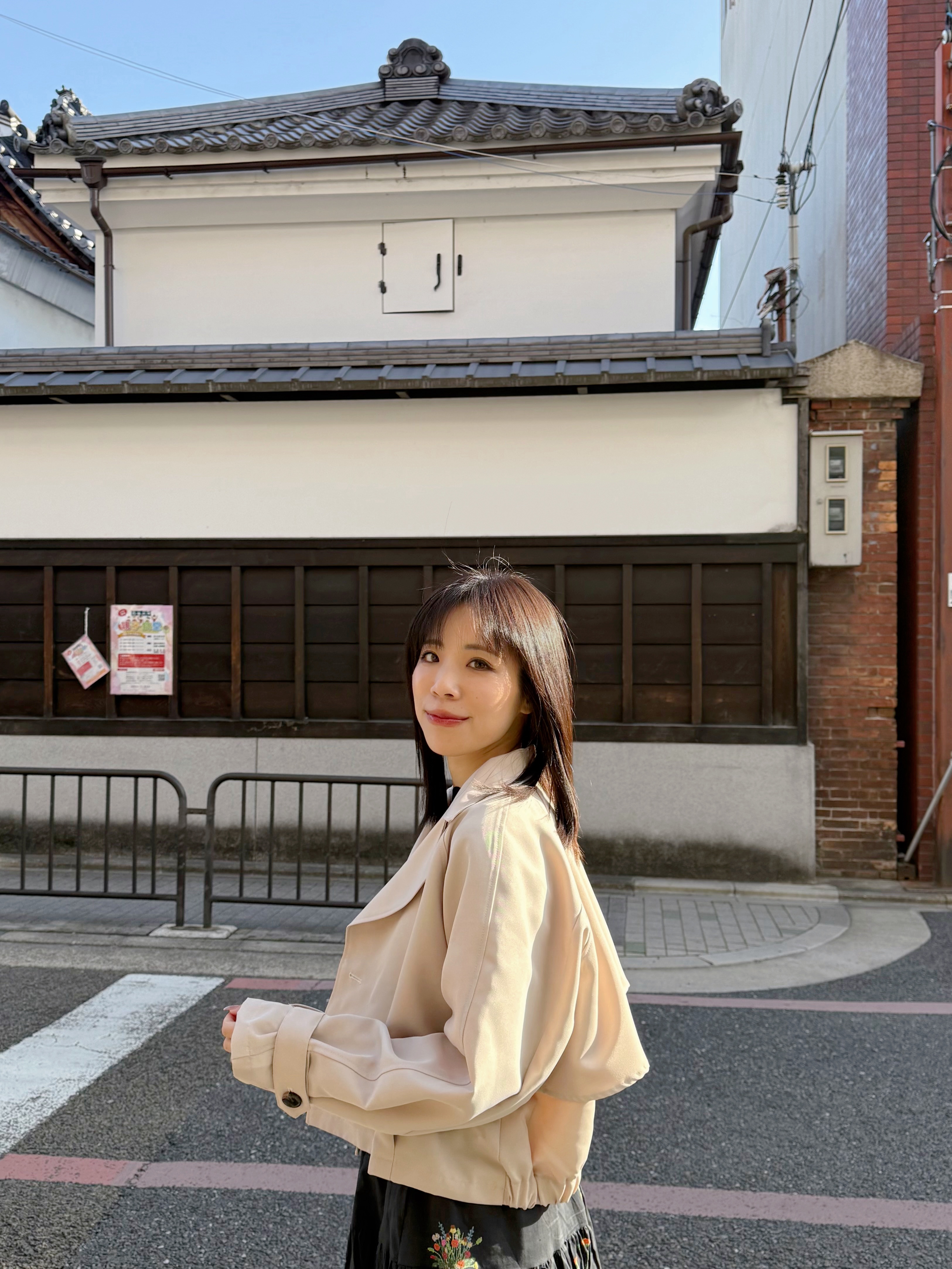 3色•基礎短款後波浪乾濕外套