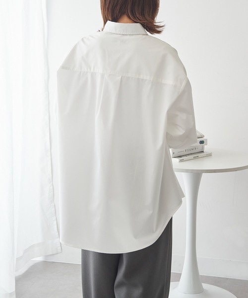 Polo刺繡logo長款恤衫