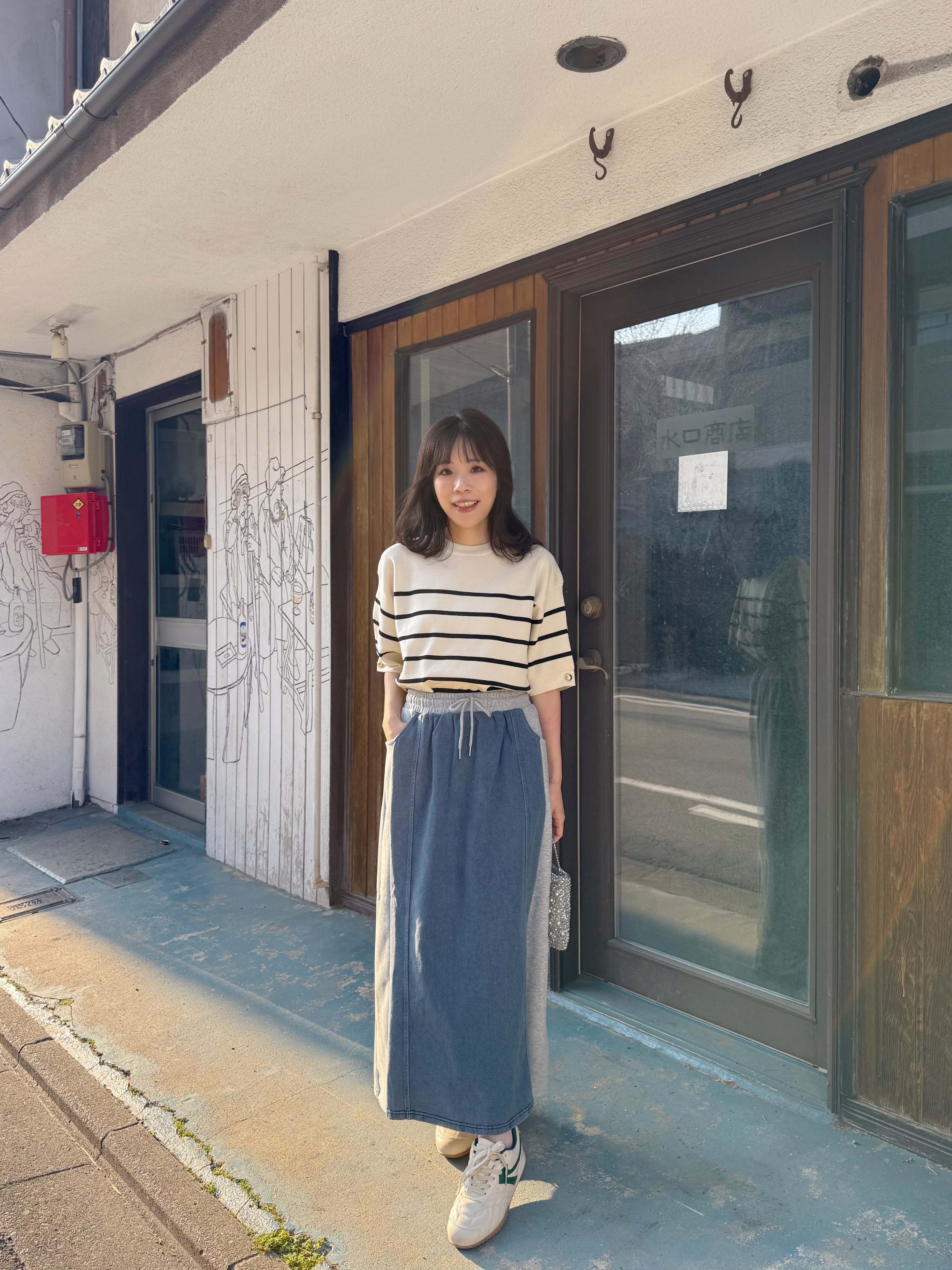 6色•S-LL碼•鈕扣泡泡袖薄款針織上衣