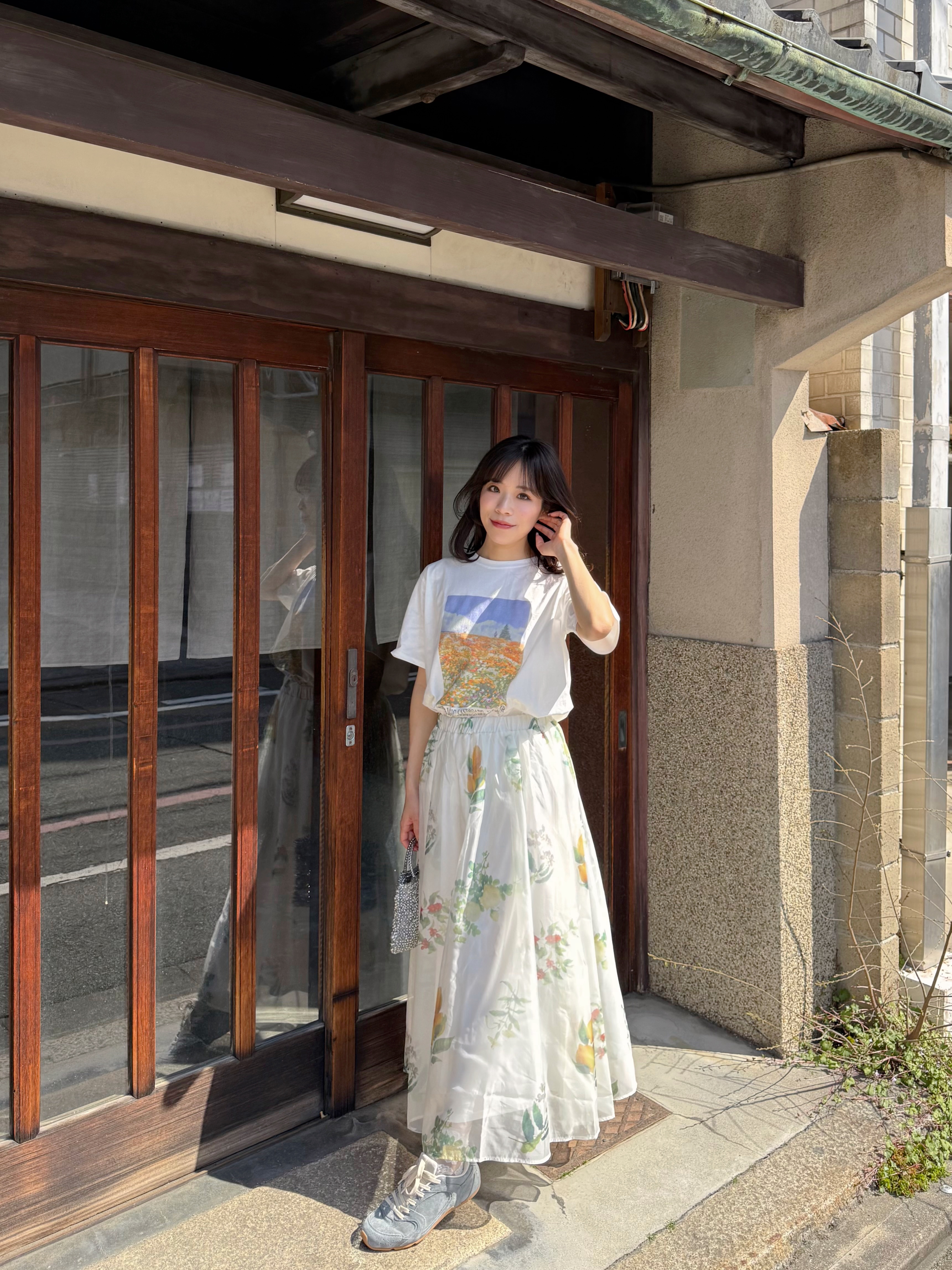 風景油畫短袖Tee