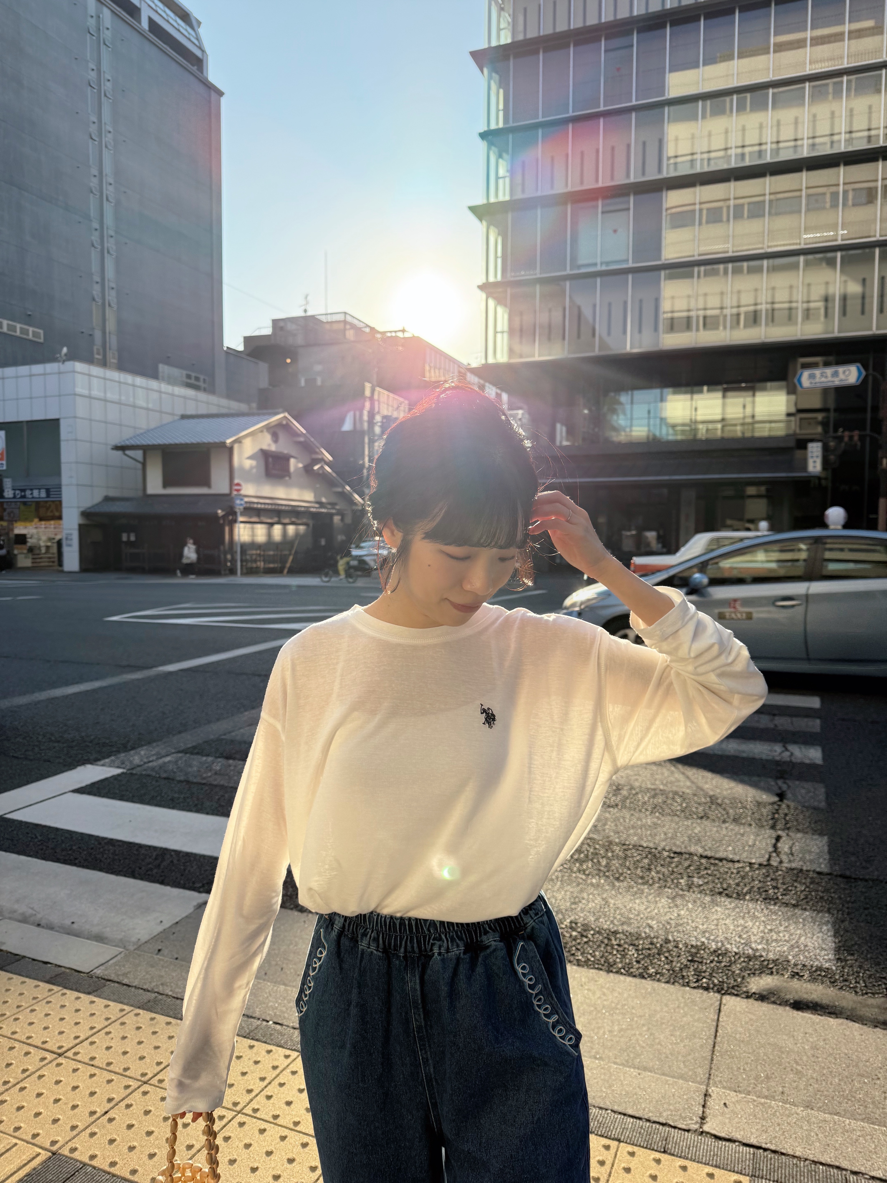 Polo薄款刺繡Logo上衣