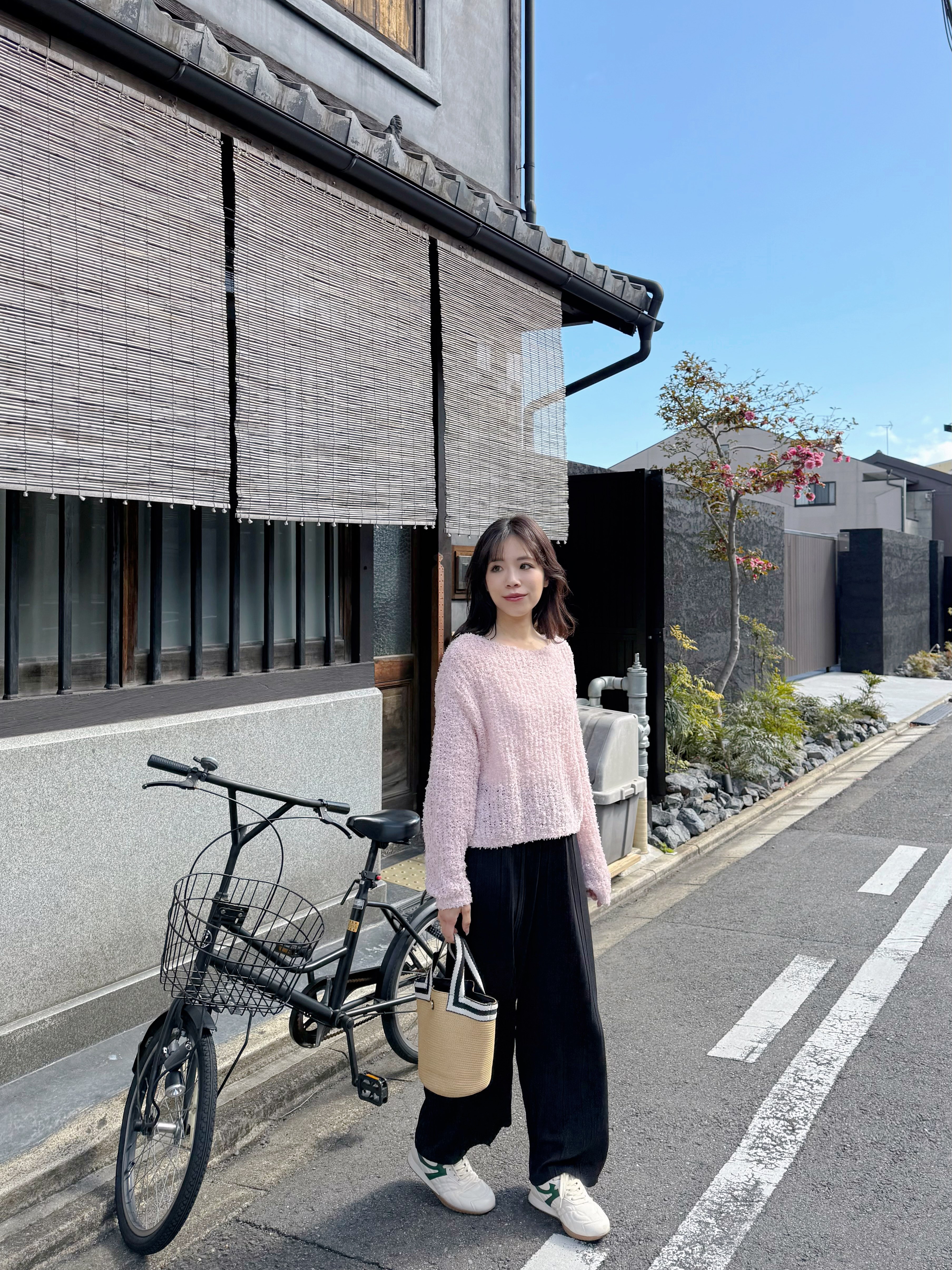 2色•可自行剪裁百摺長褲