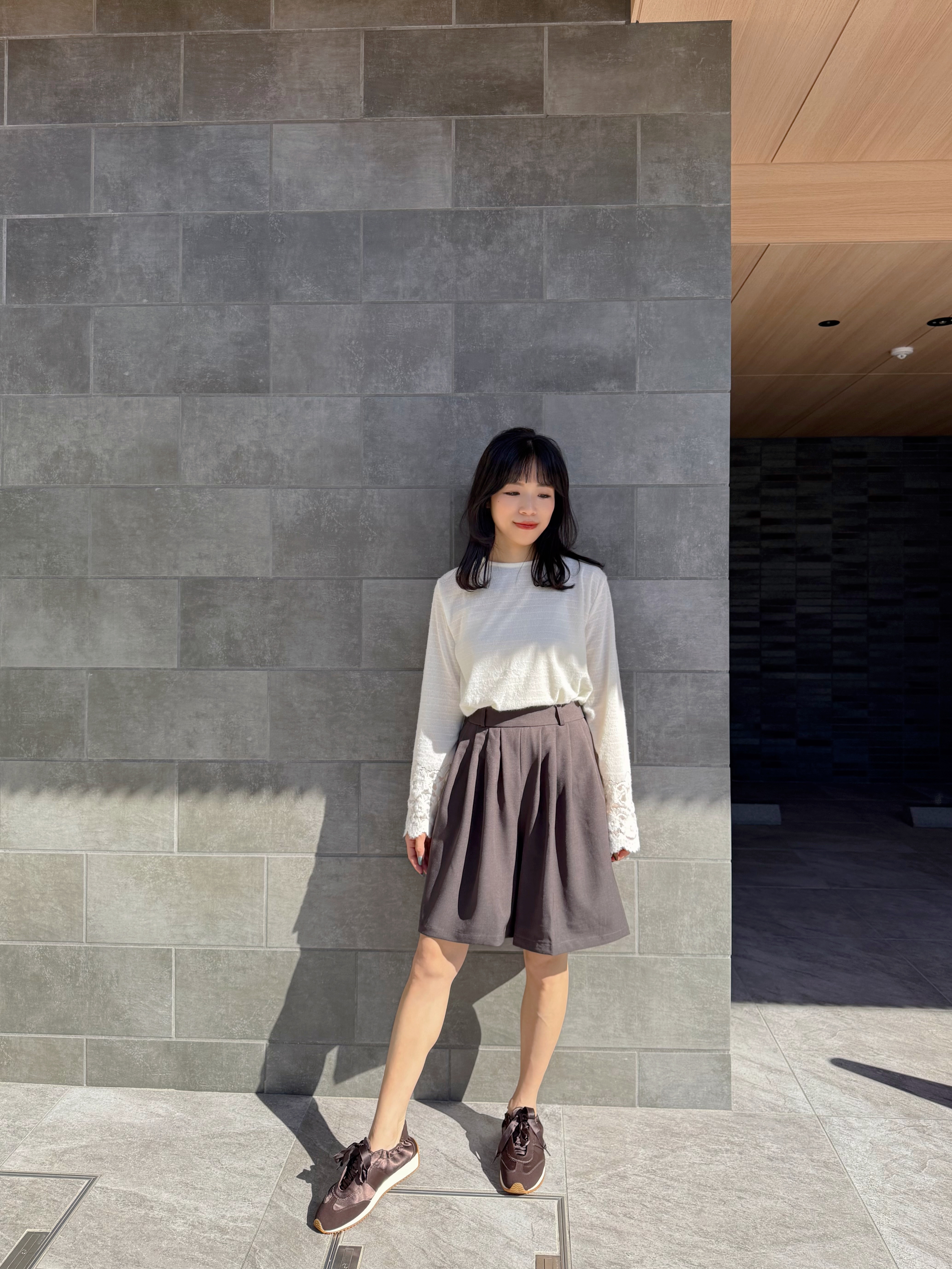 2色•西裝料短褲