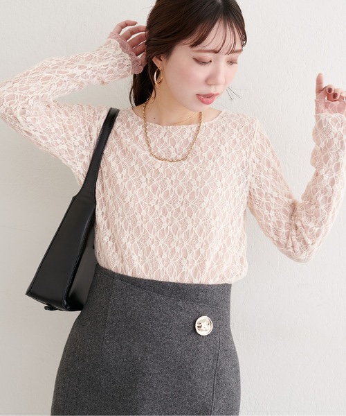 PreOrder•11月下旬• 2Way底面穿蕾絲款上衣
