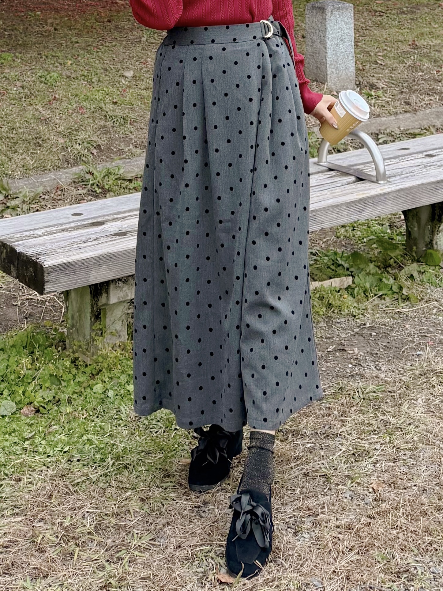 2色•修腰闊腳秋冬闊褲