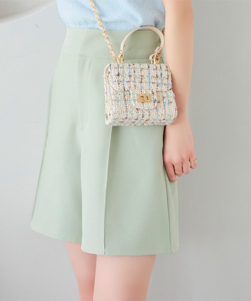 糖果色A字形短褲