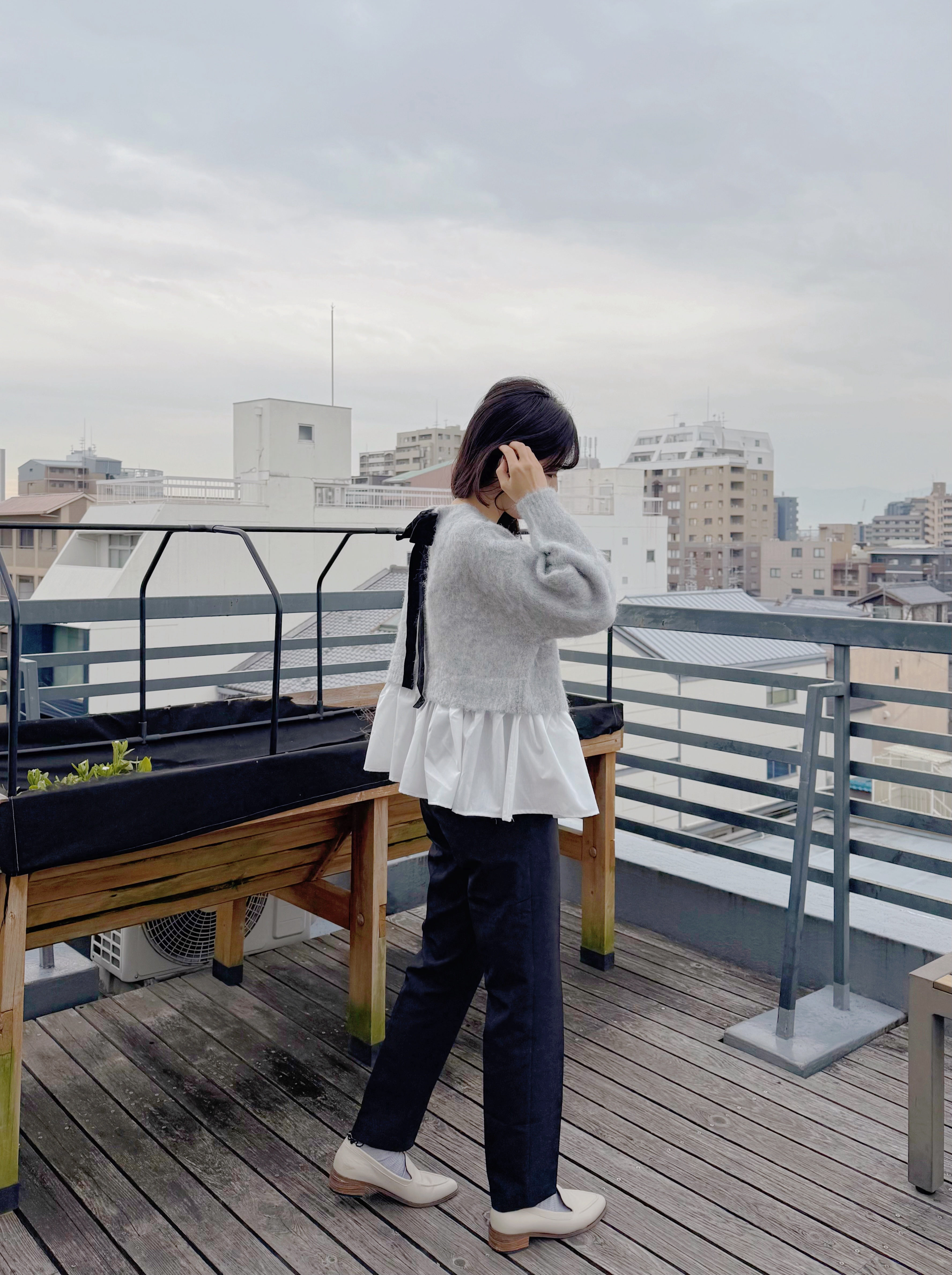 5色•修腳美腿裏毛長褲