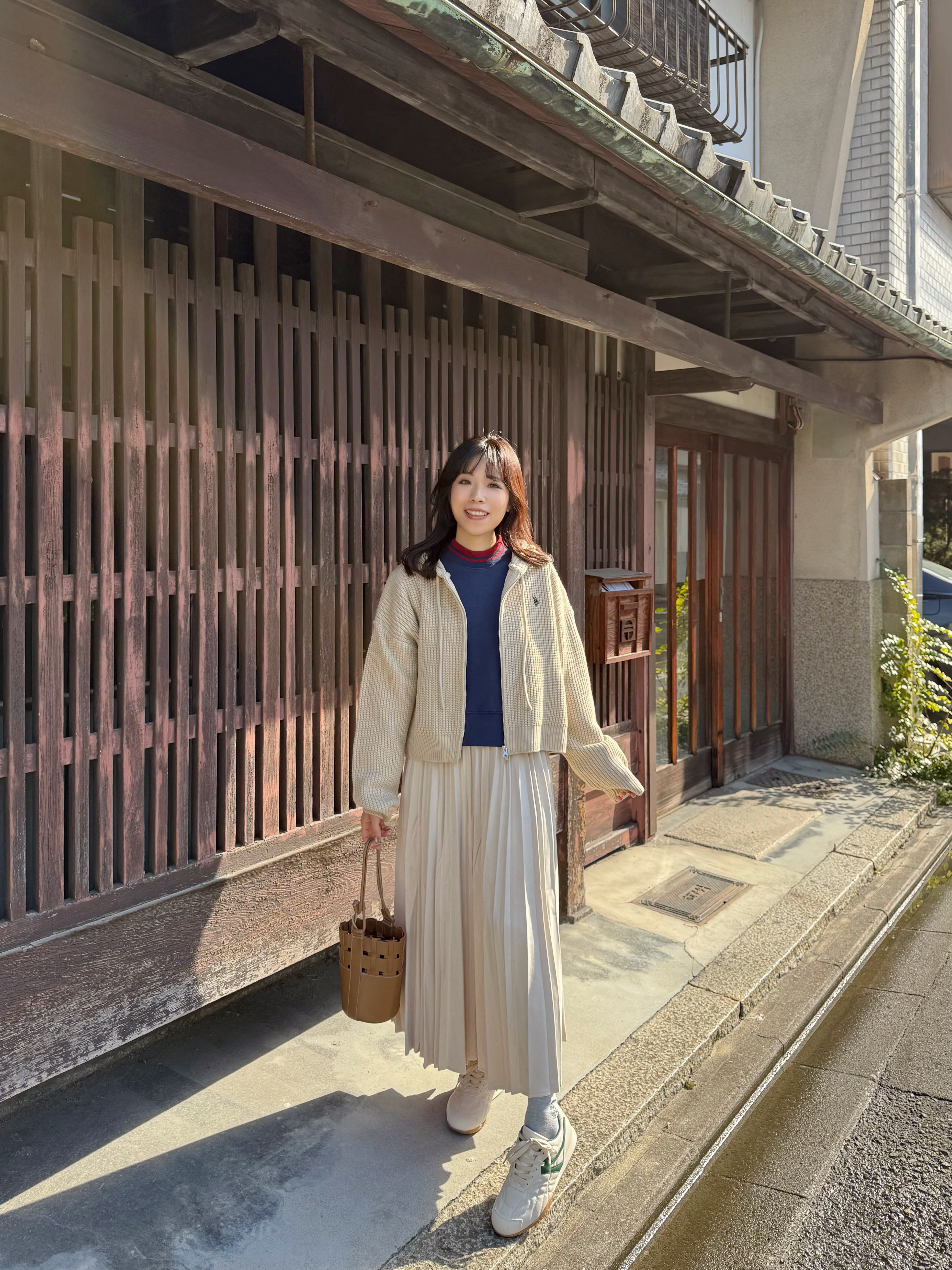 3色•Polo刺繡logo連帽拉鍊冷外套