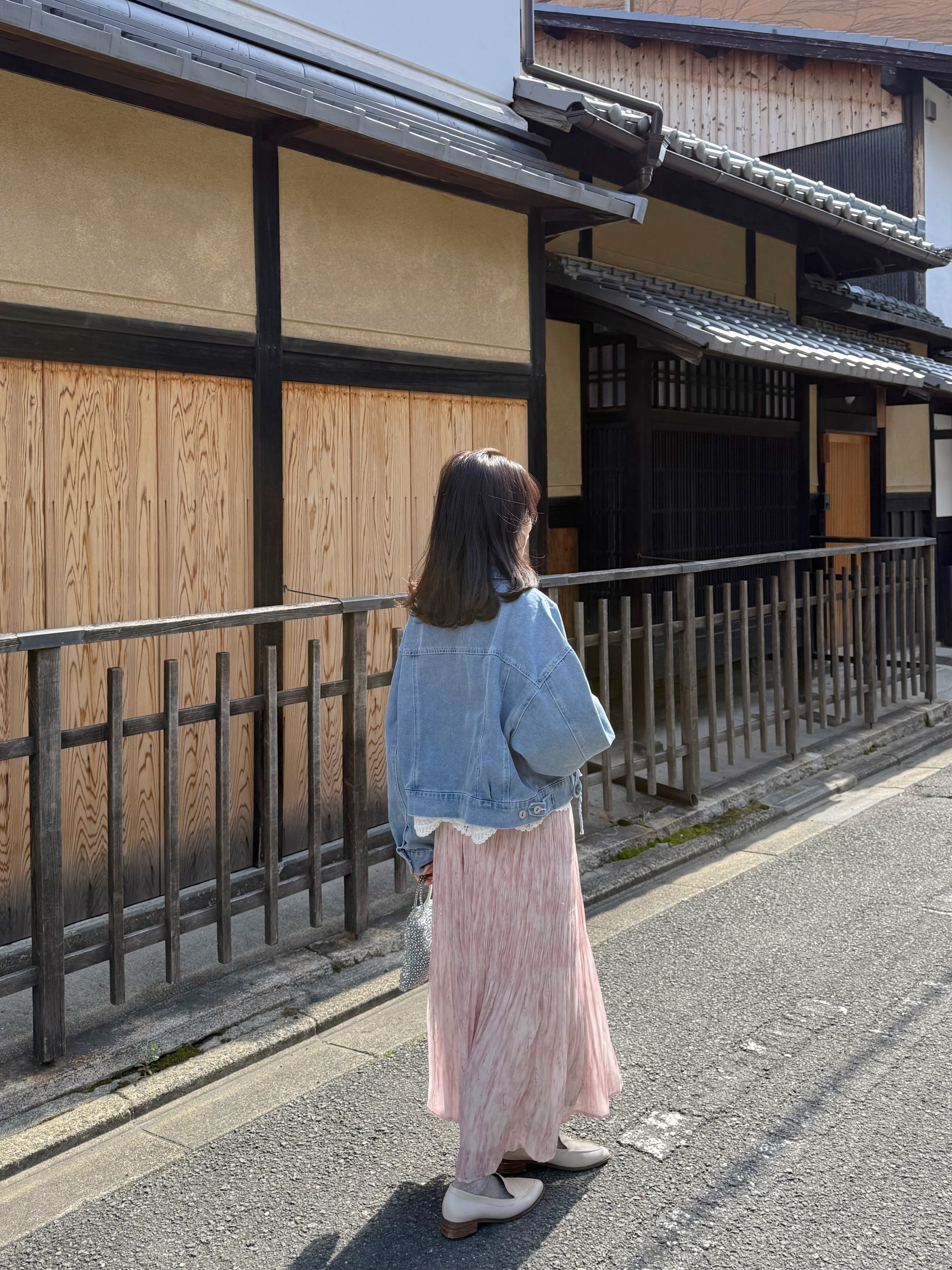 3色•蝴蝶結牛仔外套