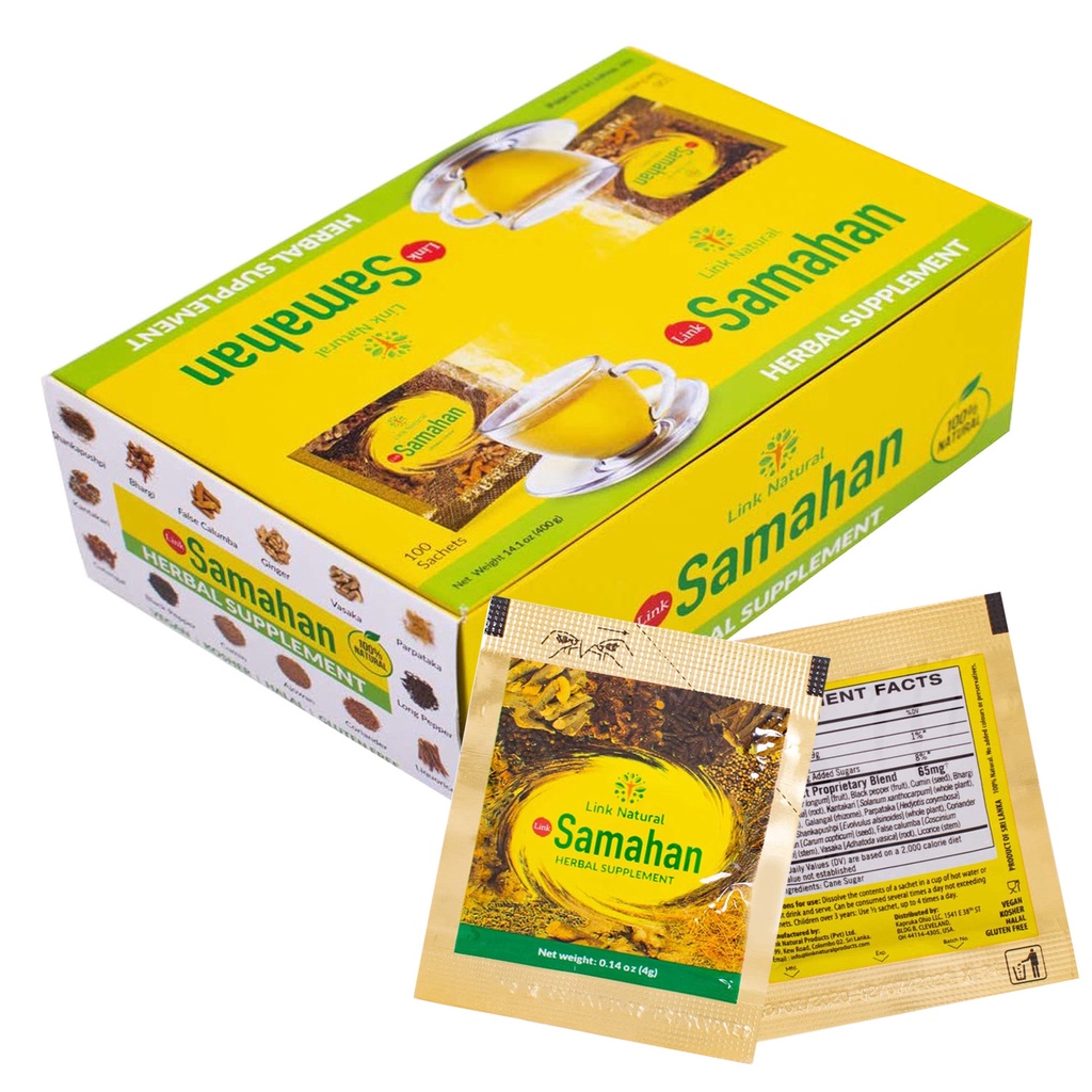 Samahan Ayurvedic Herbal Tea Packets