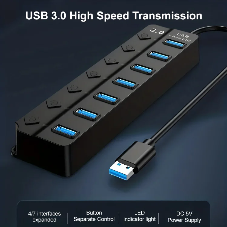 تبديل مستقل USB فاصل