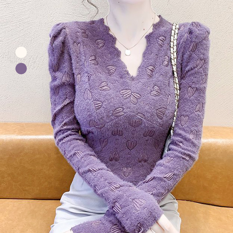 أفضل هدية لها - القلب النسائي طباعة أفخم لينة الشعور بقمة التخسيس