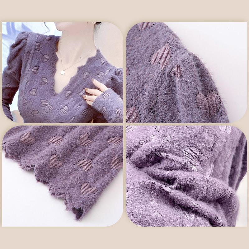 أفضل هدية لها - القلب النسائي طباعة أفخم لينة الشعور بقمة التخسيس