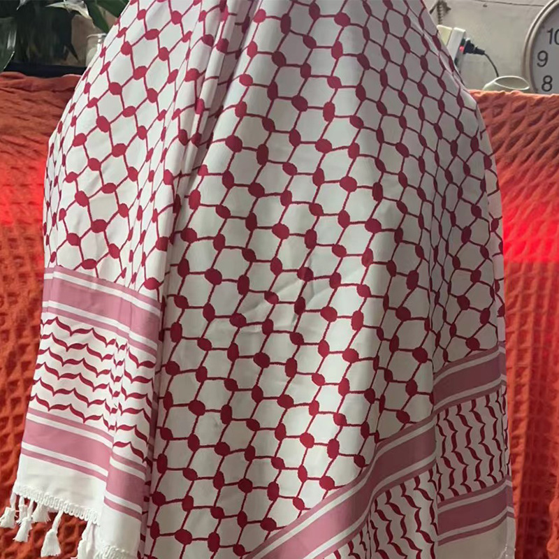 Four-sided Fringed Fashionable Headscarf