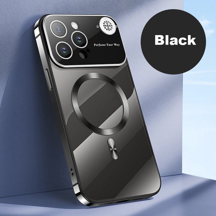 Creative Gift - Fragrance Stainless Steel Magnetic Phone Case