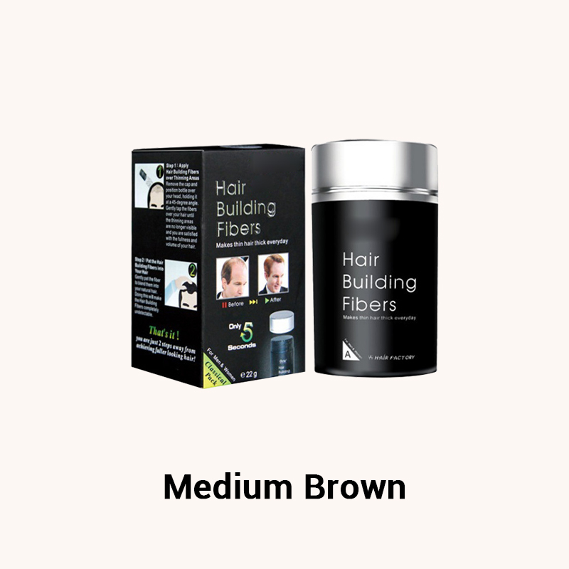 22 جرام من ألياف بناء الشعر لزيادة الحجم والكثافة بشكل فوري