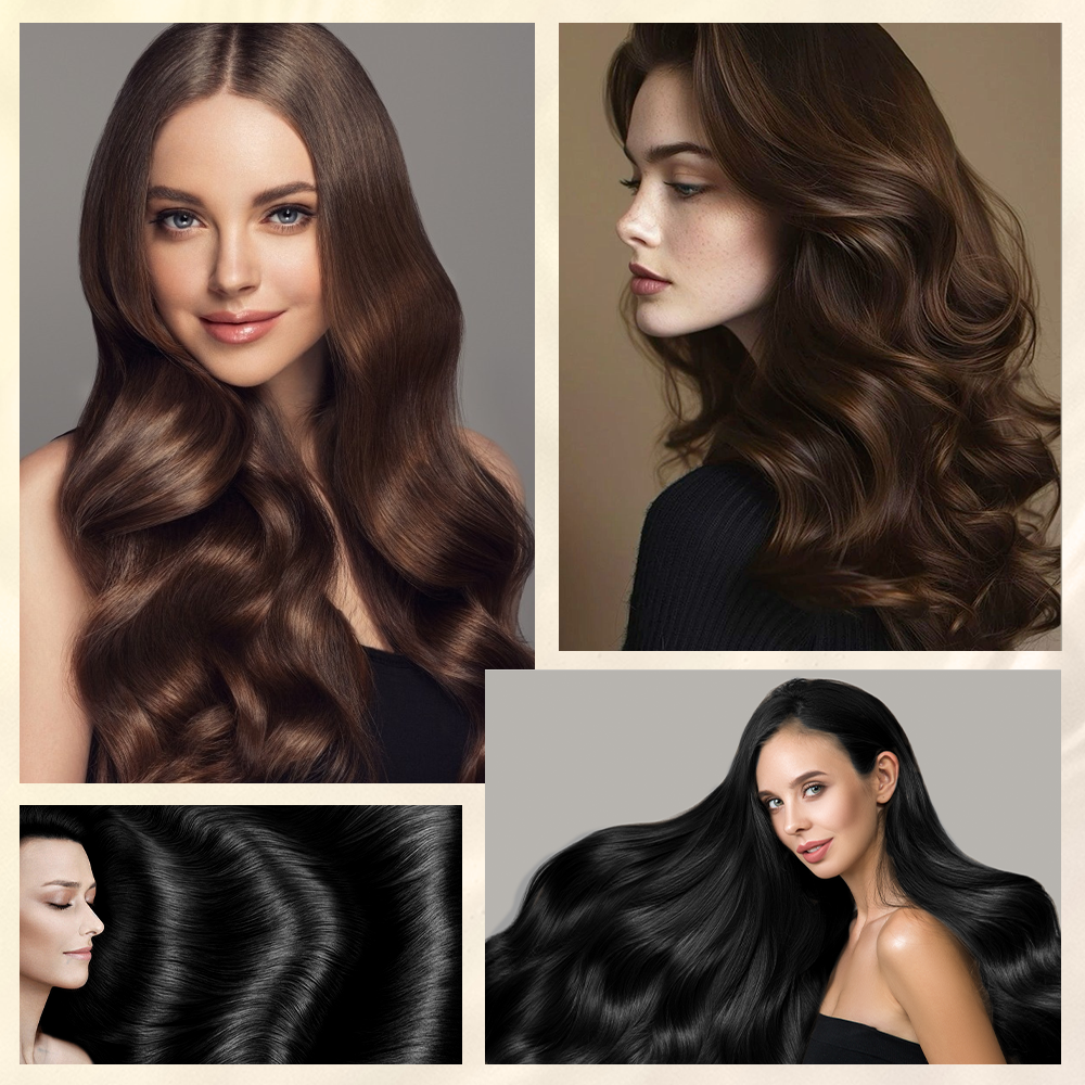 مشط فوري لتغطية الشعر الرمادي