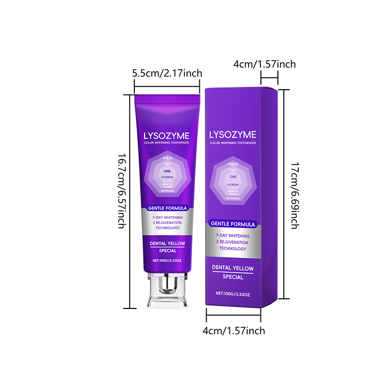 100 غرام معجون أسنان لتبييض الأسنان