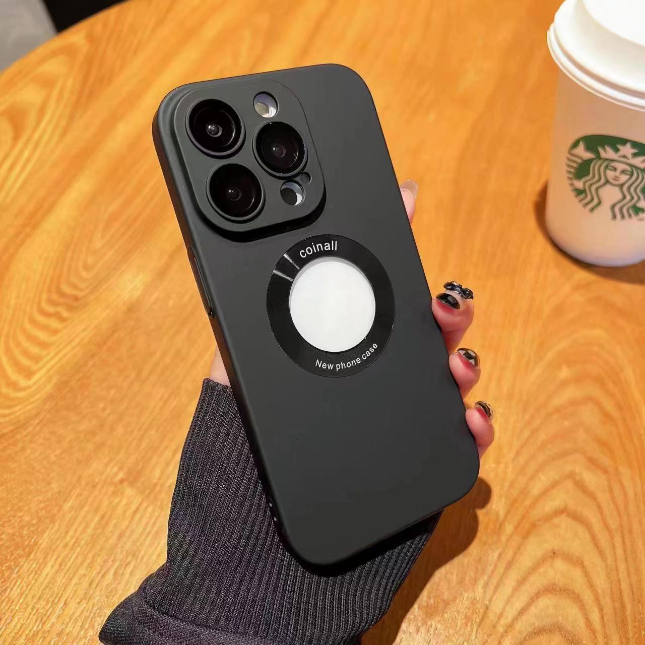 Magnetic charging case for iPhone