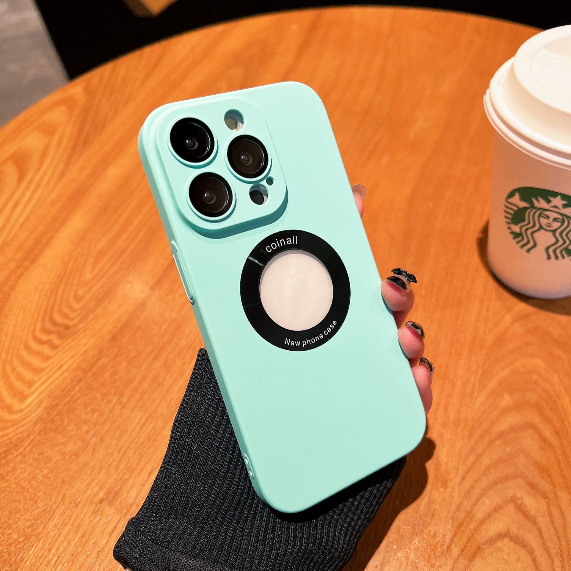 Magnetic charging case for iPhone