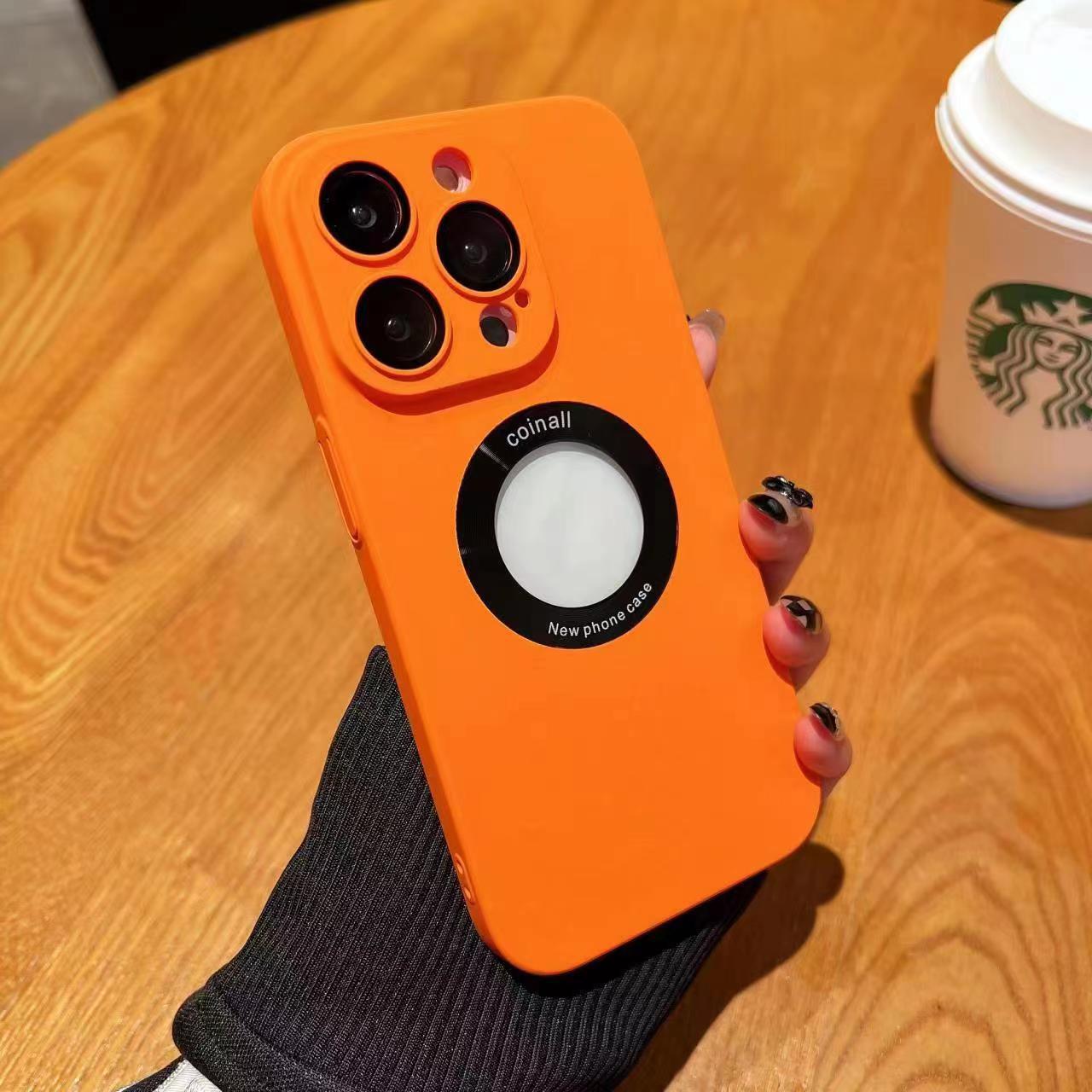 Magnetic charging case for iPhone