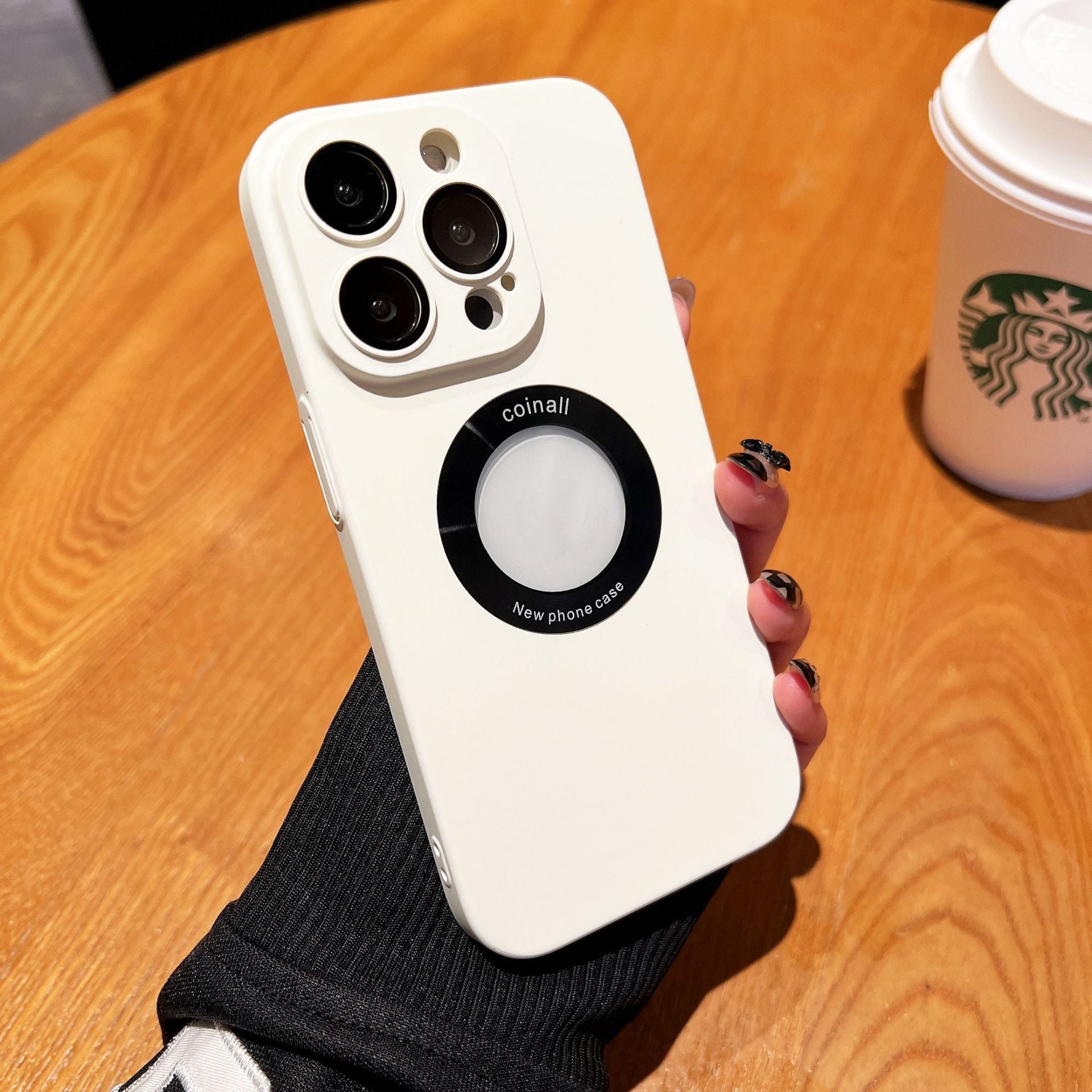 Magnetic charging case for iPhone