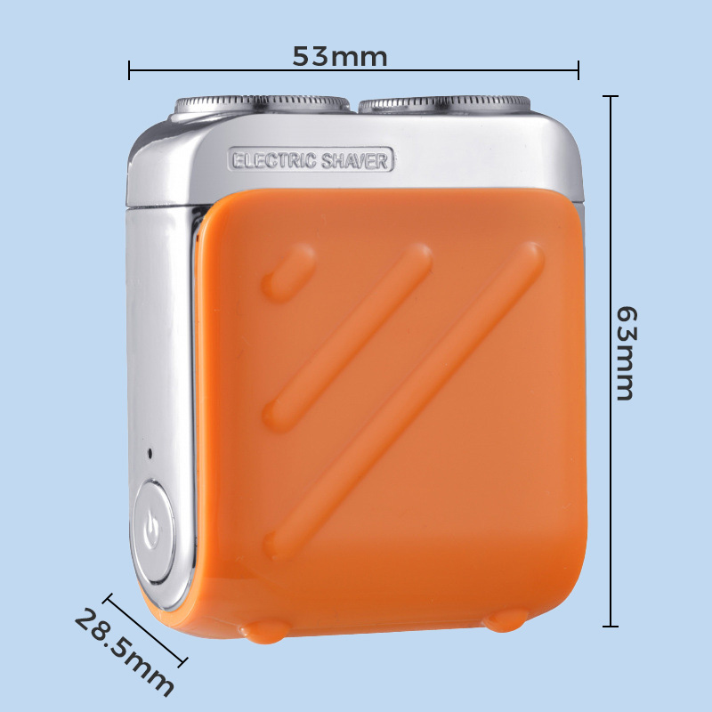 ماكينة حلاقة كهربائية قابلة للغسل ومحمولة للرجال