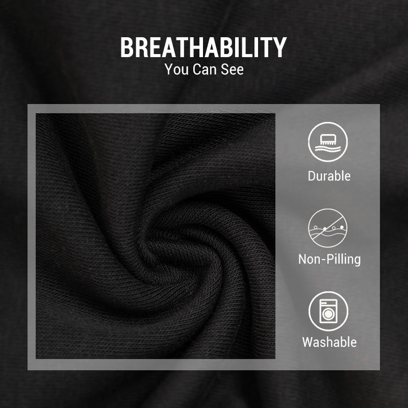 تي شيرت رجالي بياقة عالية وياقة ضيقة وأكمام طويلة