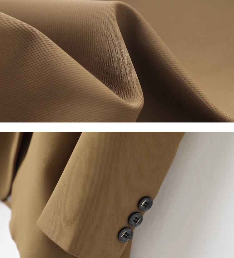 سترة كاجوال بسيطة منسدلة كاجوال