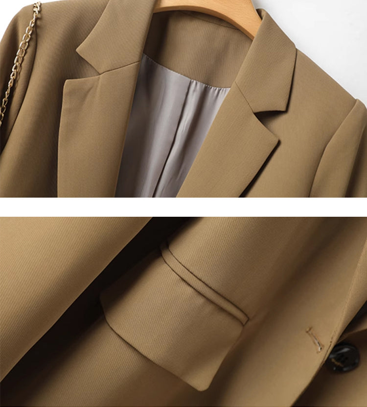 سترة كاجوال بسيطة منسدلة كاجوال