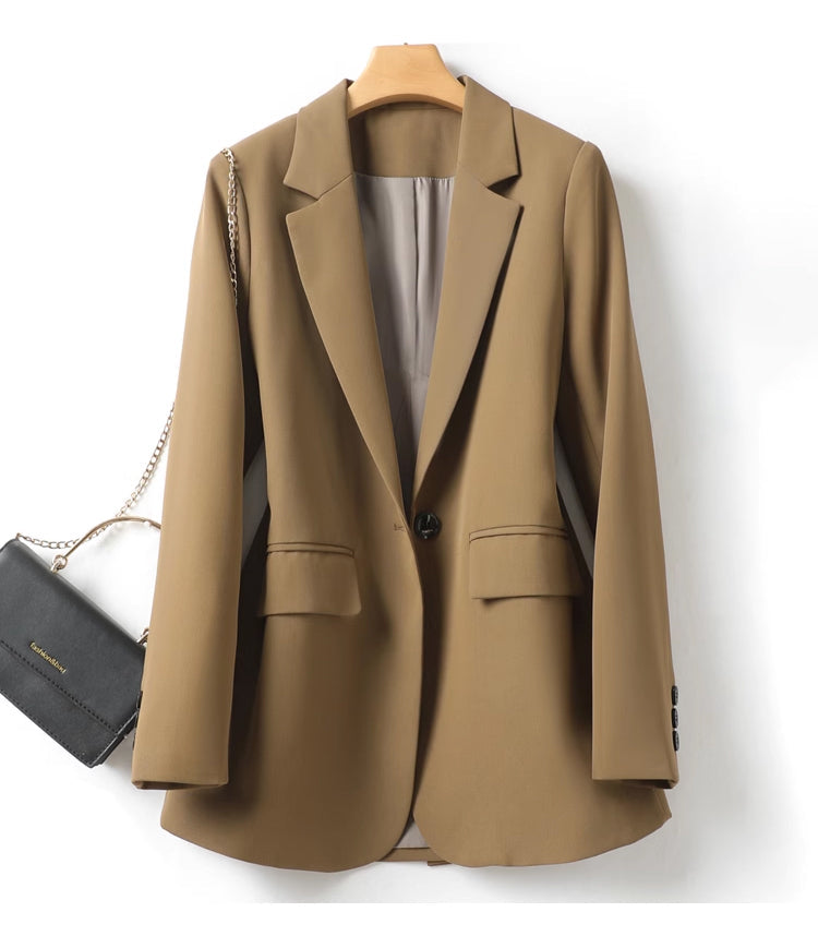 سترة كاجوال بسيطة منسدلة كاجوال