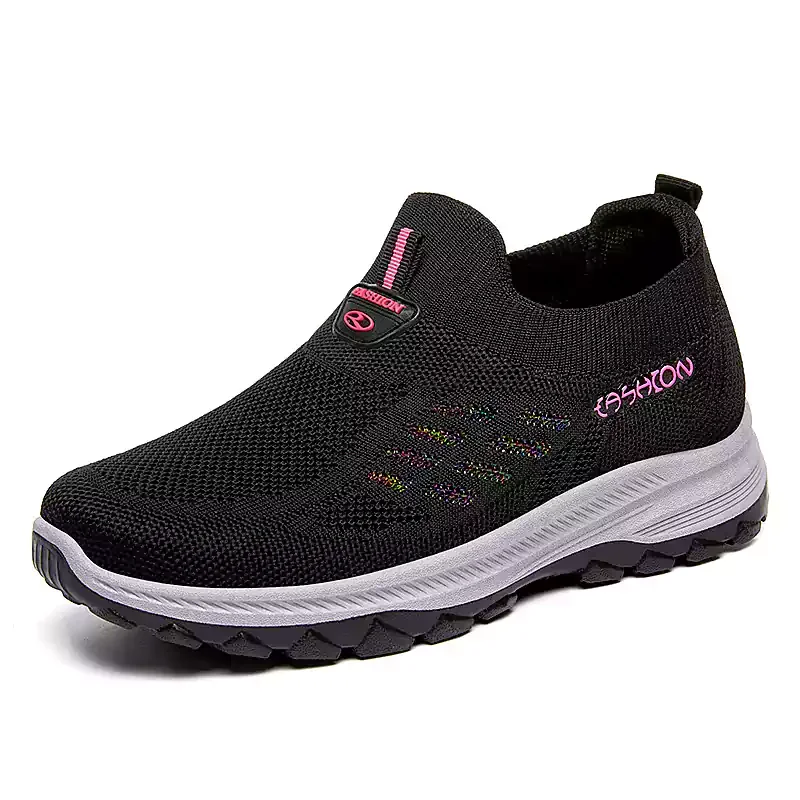 Fly Knit Woven orthopedic foot support non-slip shoes