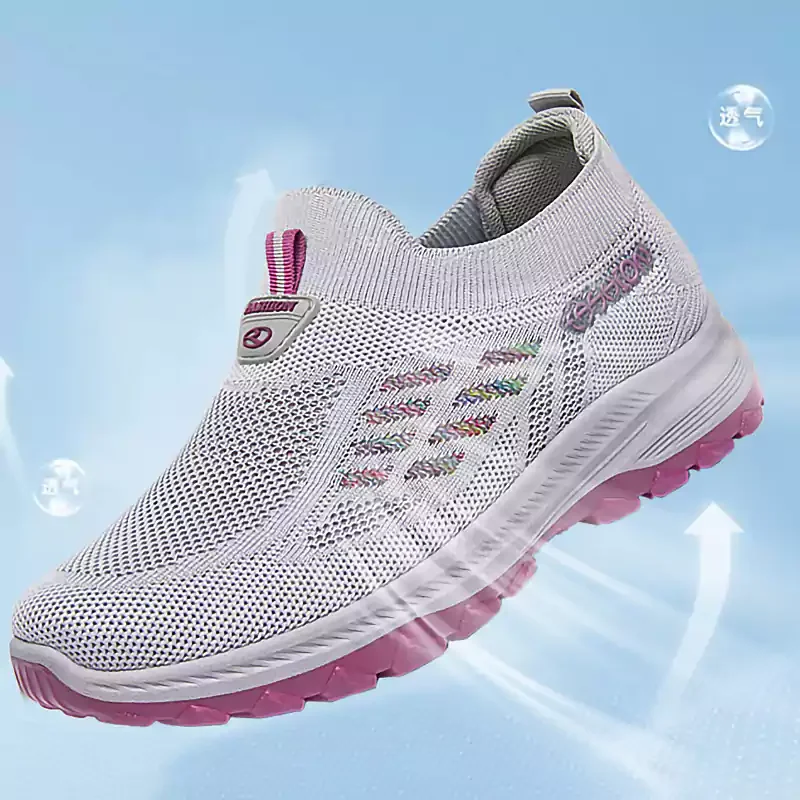 Fly Knit Woven orthopedic foot support non-slip shoes