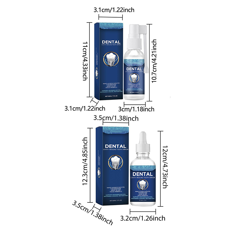 بخاخ ومحلول يومي للعناية بالأسنان والفم